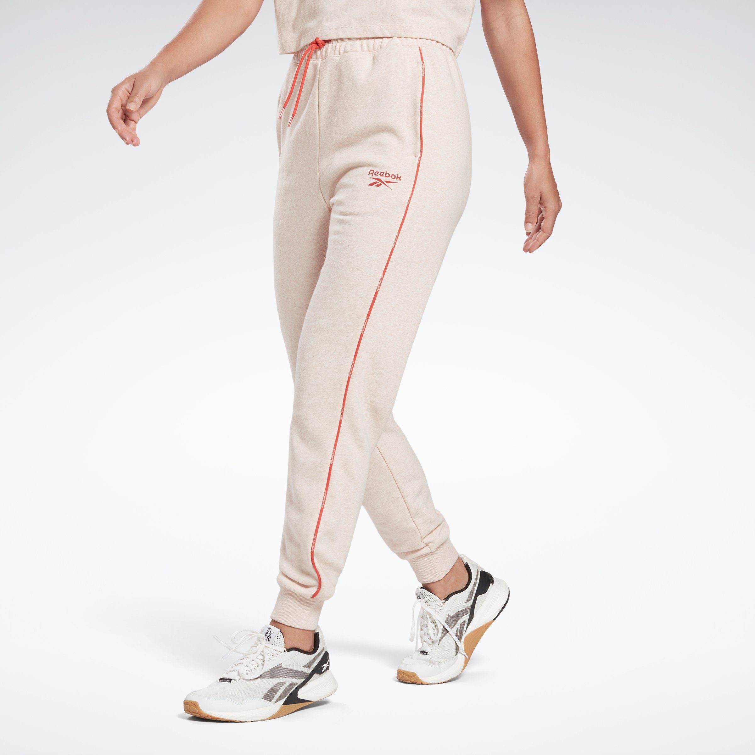 Reebok Sportbroek PIPING JOGGERS nu online kopen | OTTO