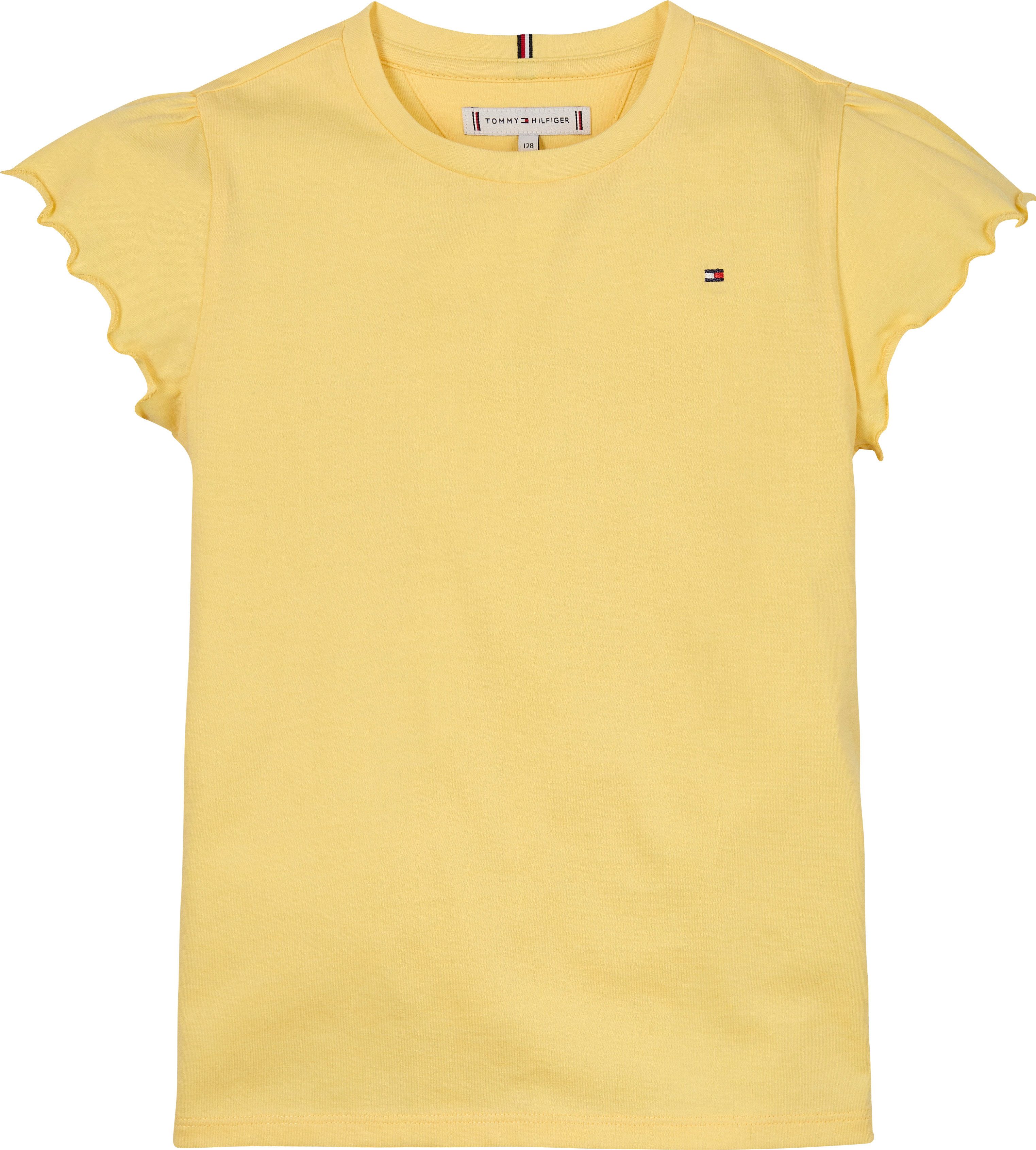Tommy Hilfiger T-shirt ESSENTIAL RUFFLE SLEEVE TOP