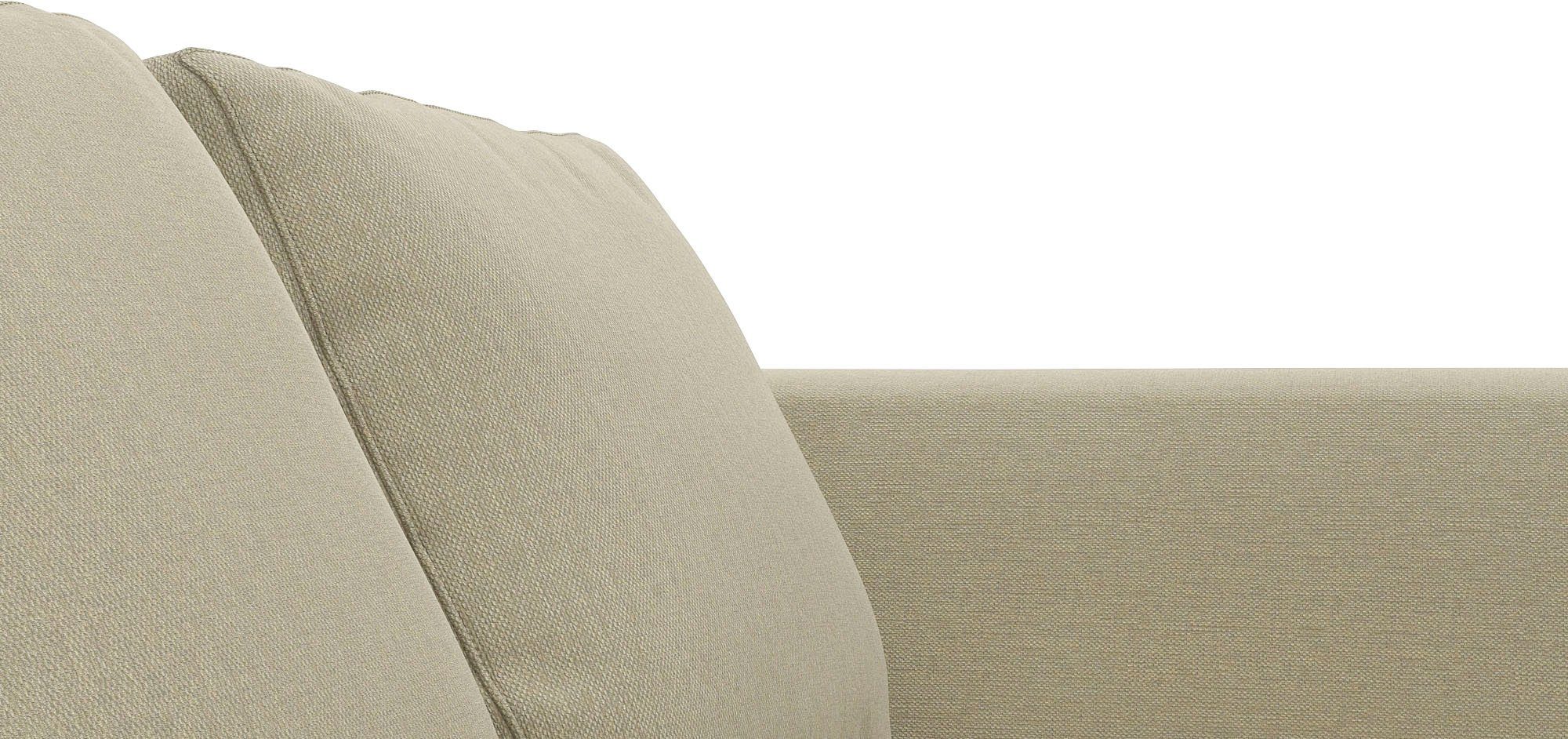 FLEXLUX Hoekbank Loano, super comfortabel zitcomfort door koudschuim in de zitting, L-vorm