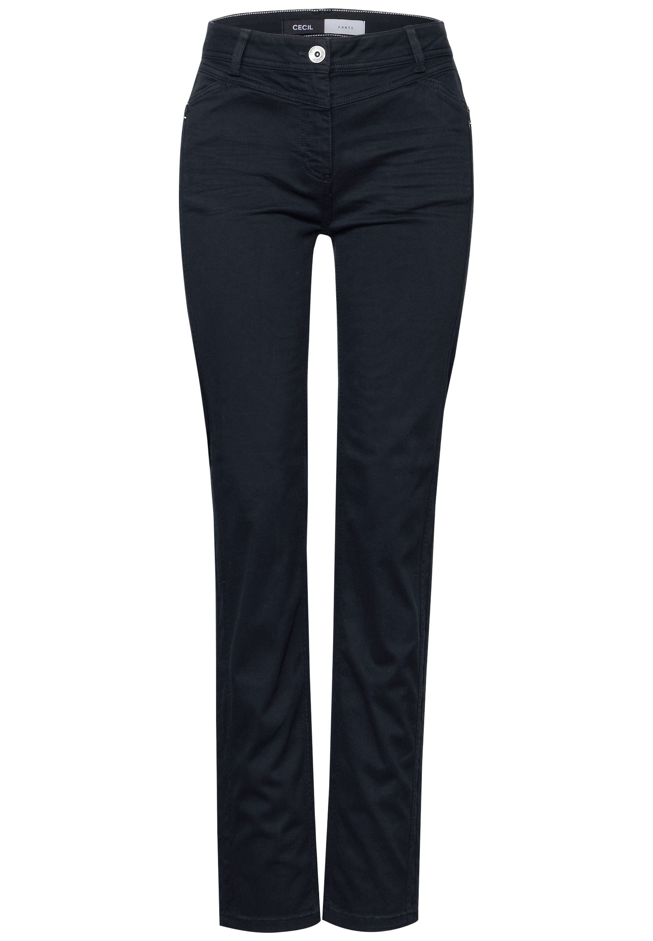 Cecil Stoffen broek Stijl Toronto in de four-pocket stijl