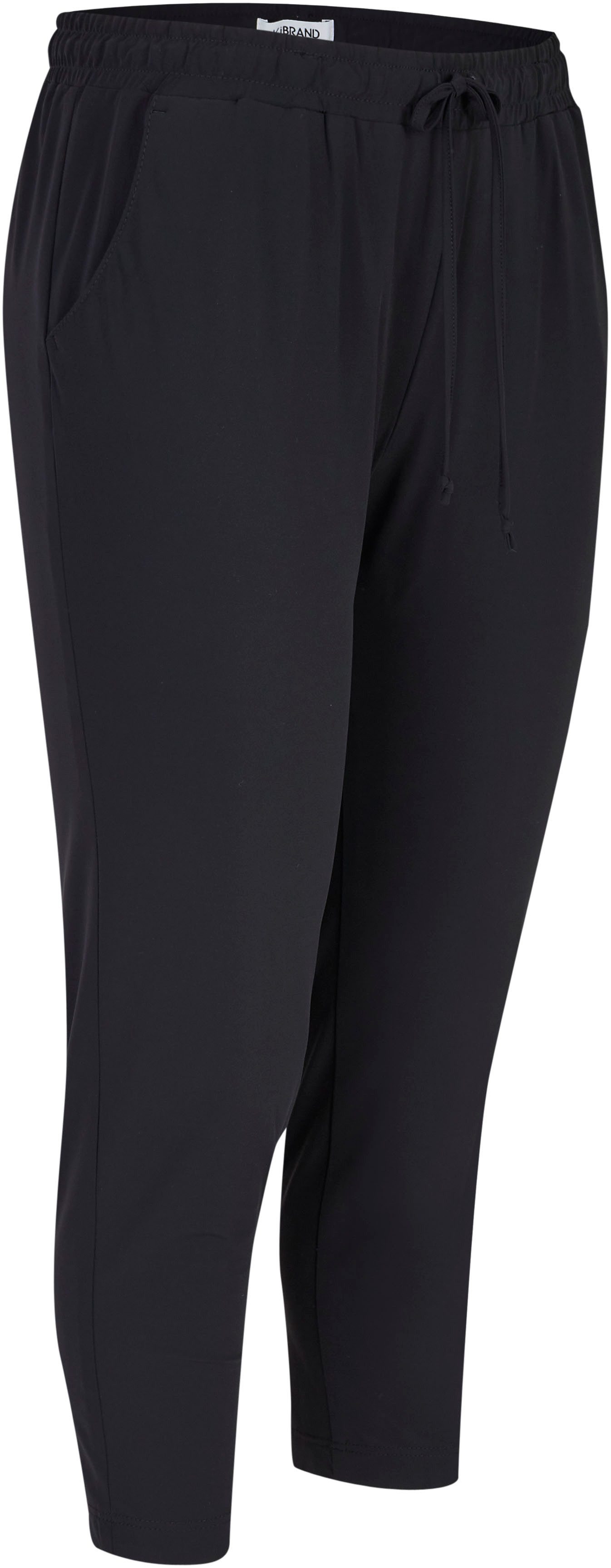 KjBRAND 7/8 broek Susie XS in grote maten dames broeken maat 48K (24) zwart