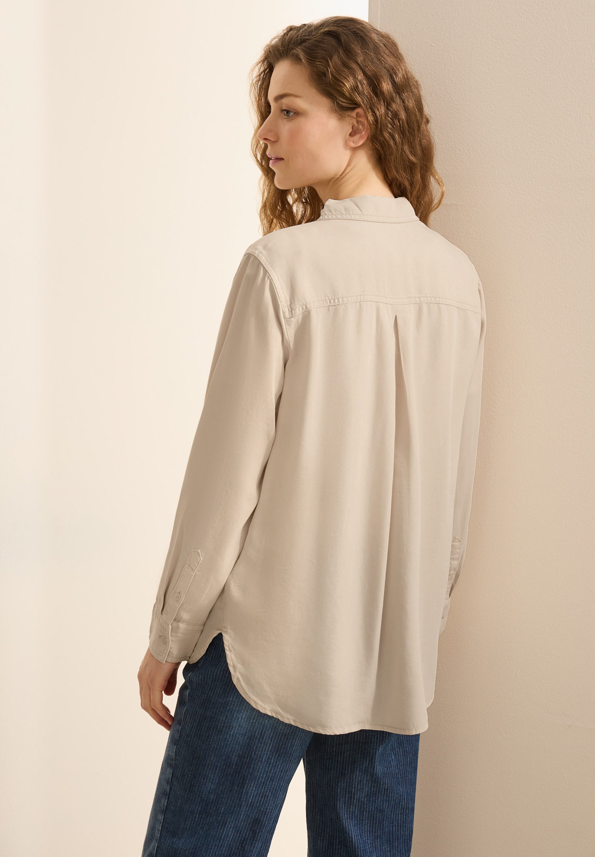 Cecil Blouse met lange mouwen met borstzakken