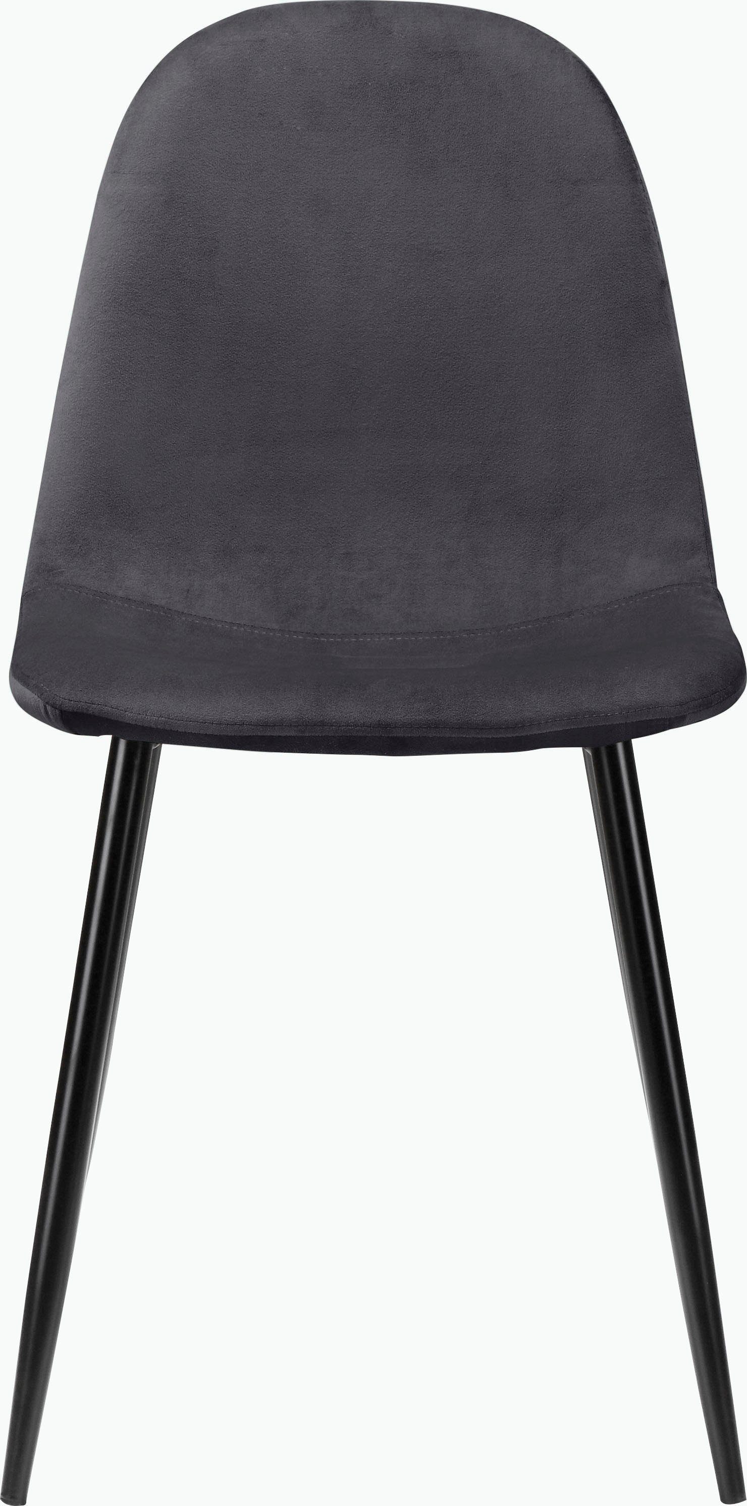 Leonique Eethoek Eadwine, TOPSELLER! Zitgroep eettafel plus 4 eetkamerstoelen (set, 5-delig)