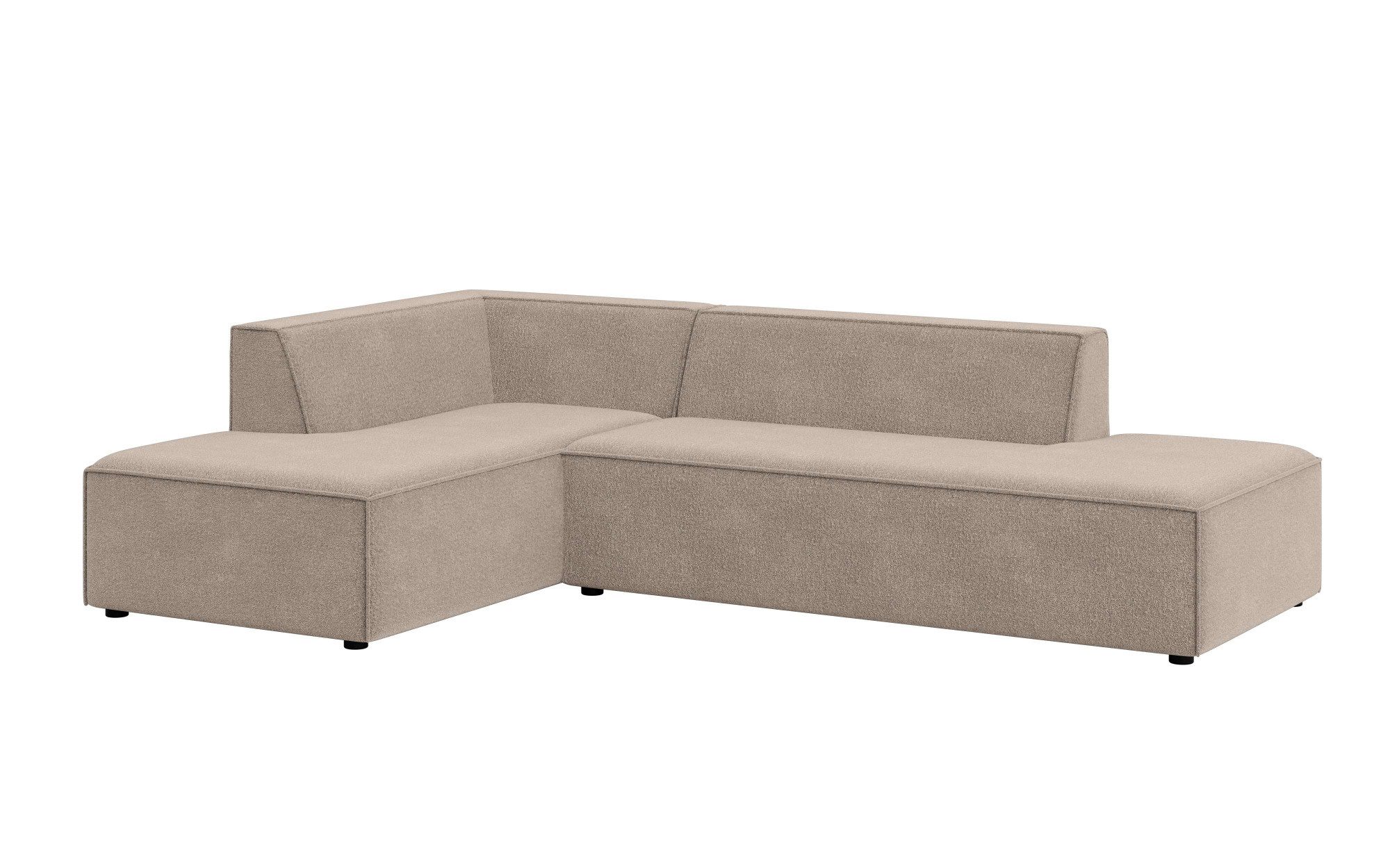 INOSIGN Hoekbank Cavan met ottomane links of rechts bestelbaar L-vorm met golfondersteuning, afmetingen B/D/H: 270/180/72 cm