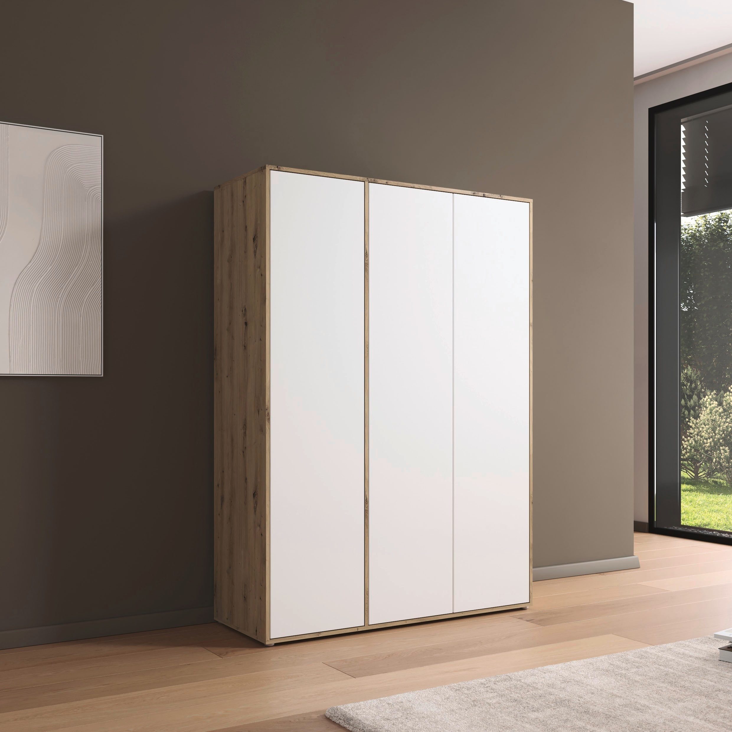 rauch Draaideurkast Kledingkast Kast Garderobe Wasmand NABILA veel Opbergruimte in 2 breedtes met push-to-open functie bestseller made in germany