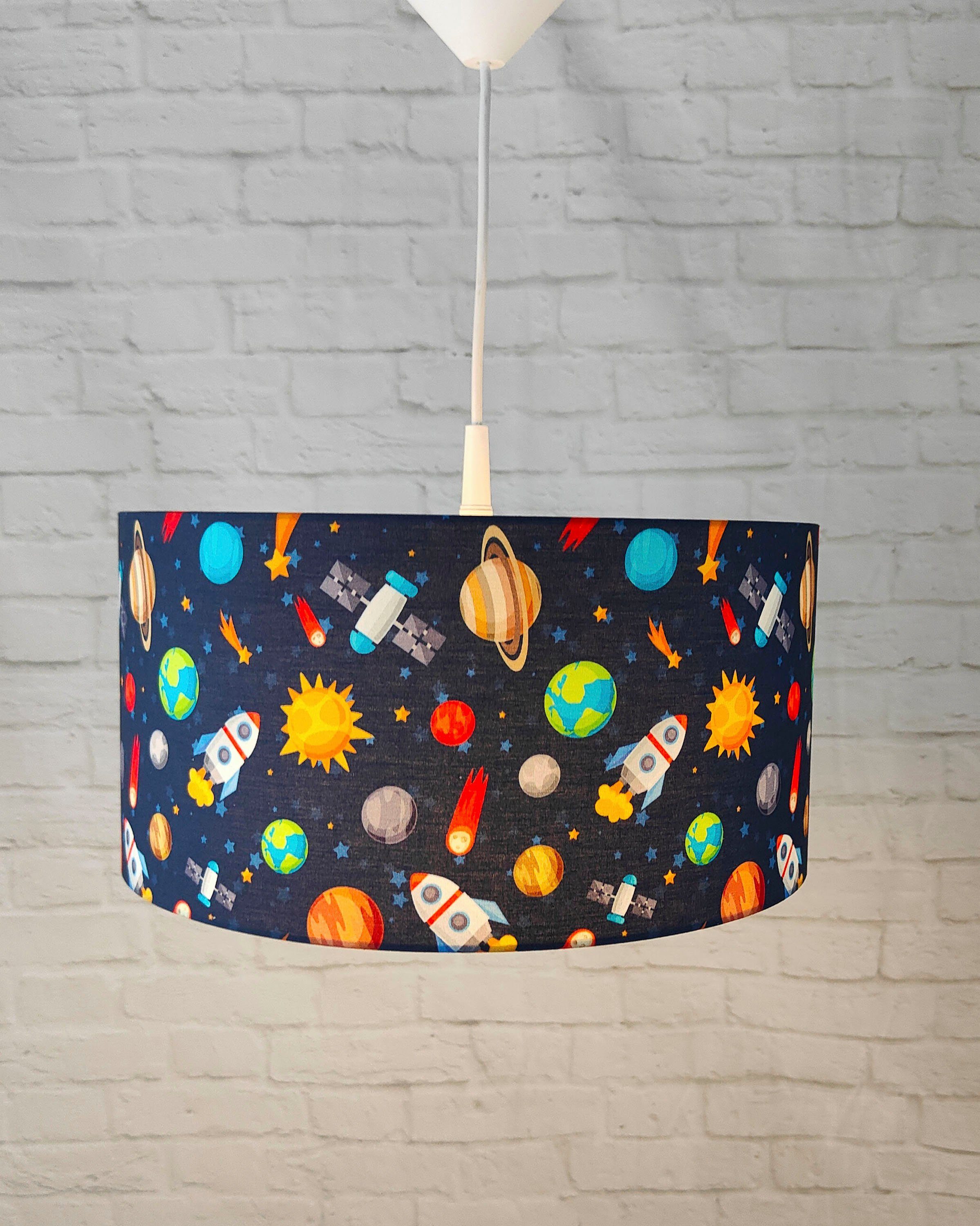 niermann Hanglamp Stoffen hanglamp heelal (1 stuk)