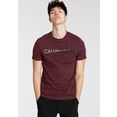calvin klein t-shirt multi embroidery rood
