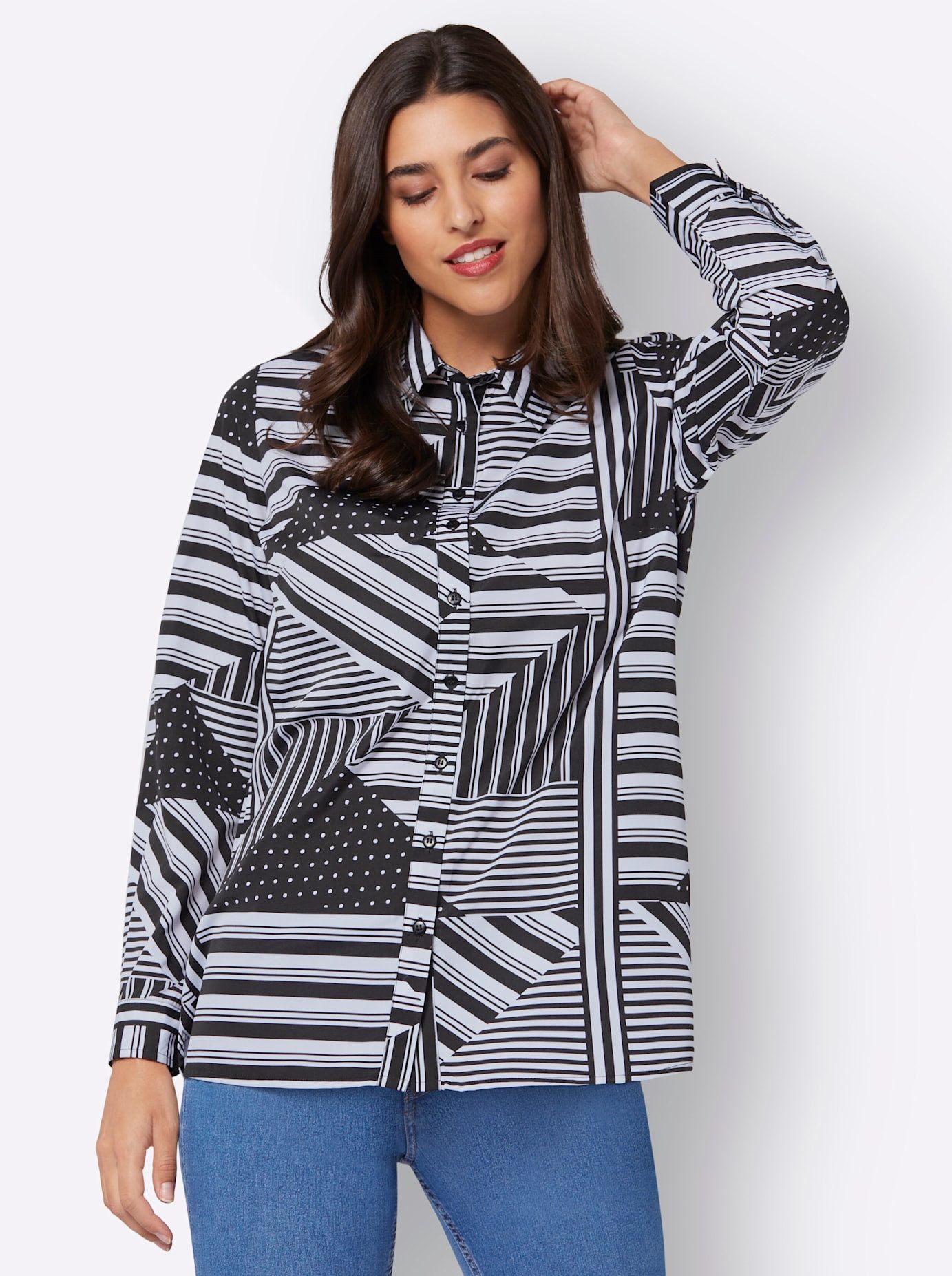 Classic Basics Lange blouse