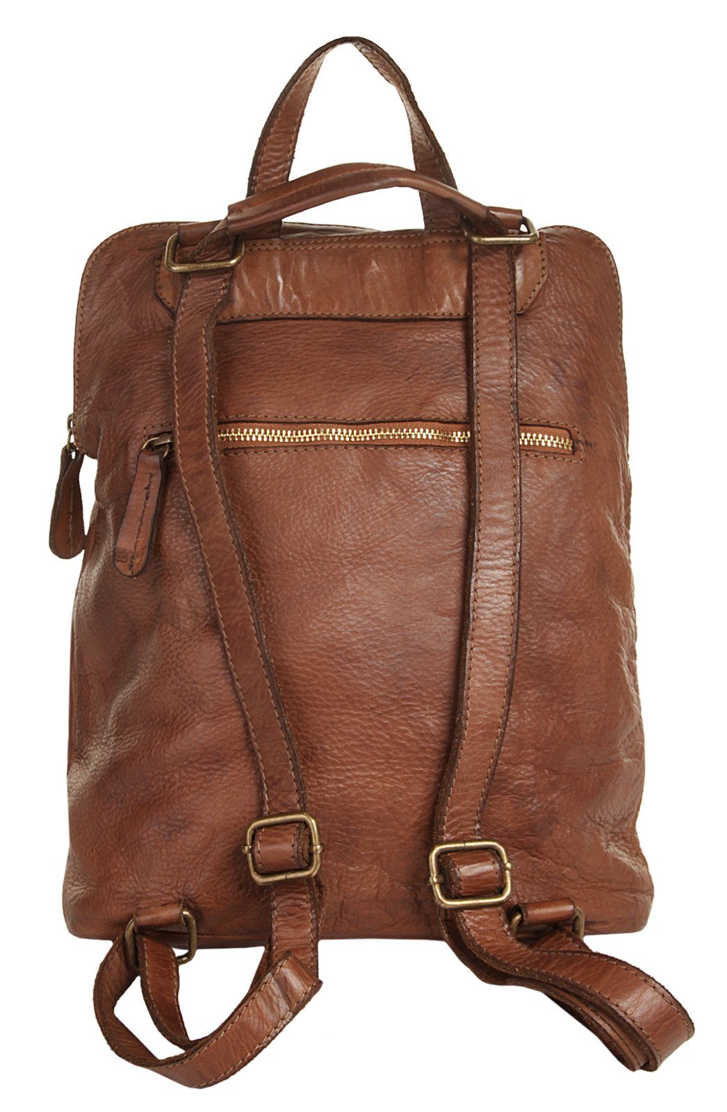 Samantha Look Rugzak echt leer, made in italy