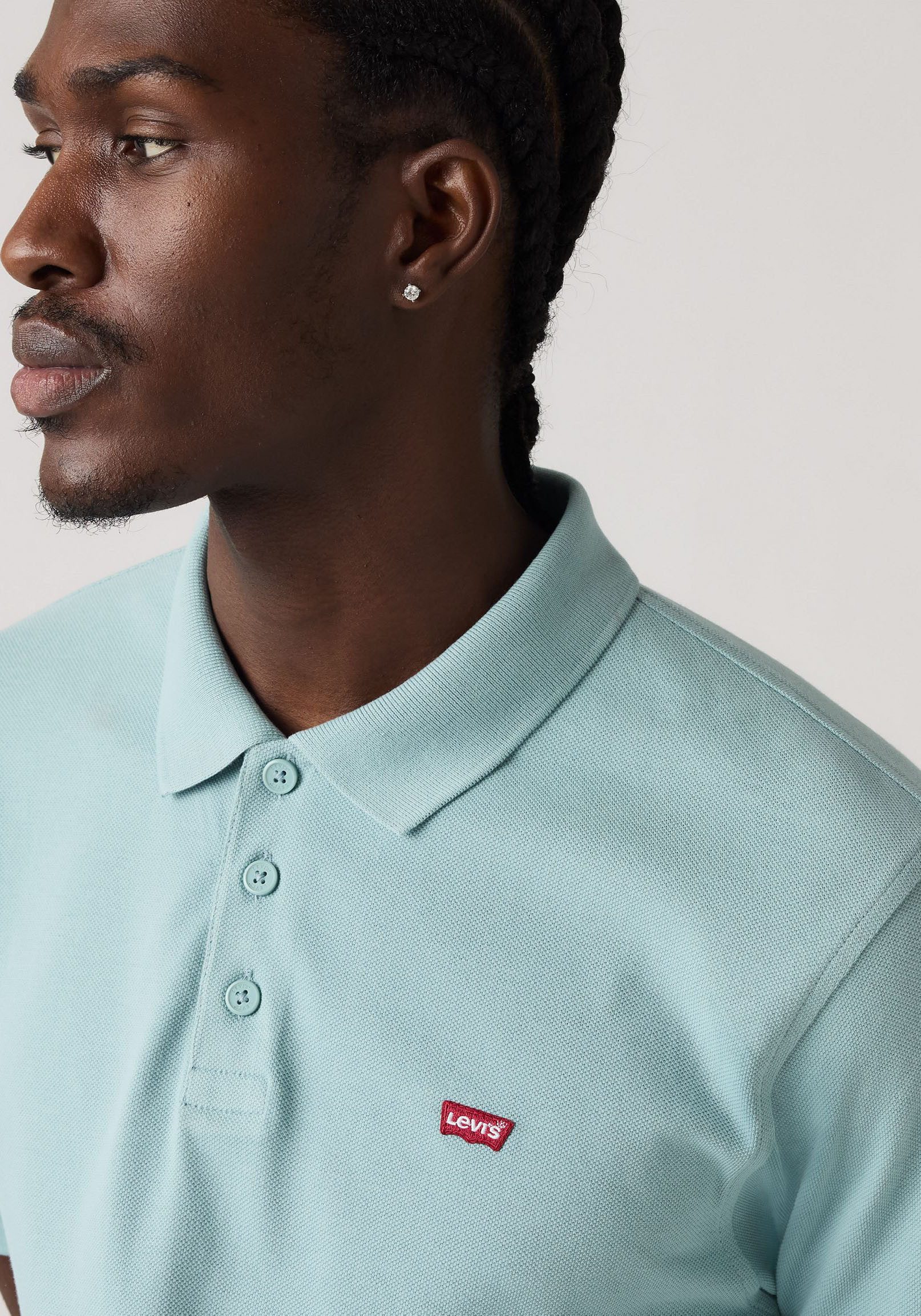Levi's® Poloshirt LE NEW LEVIS HM POLO met klein batwing-logo