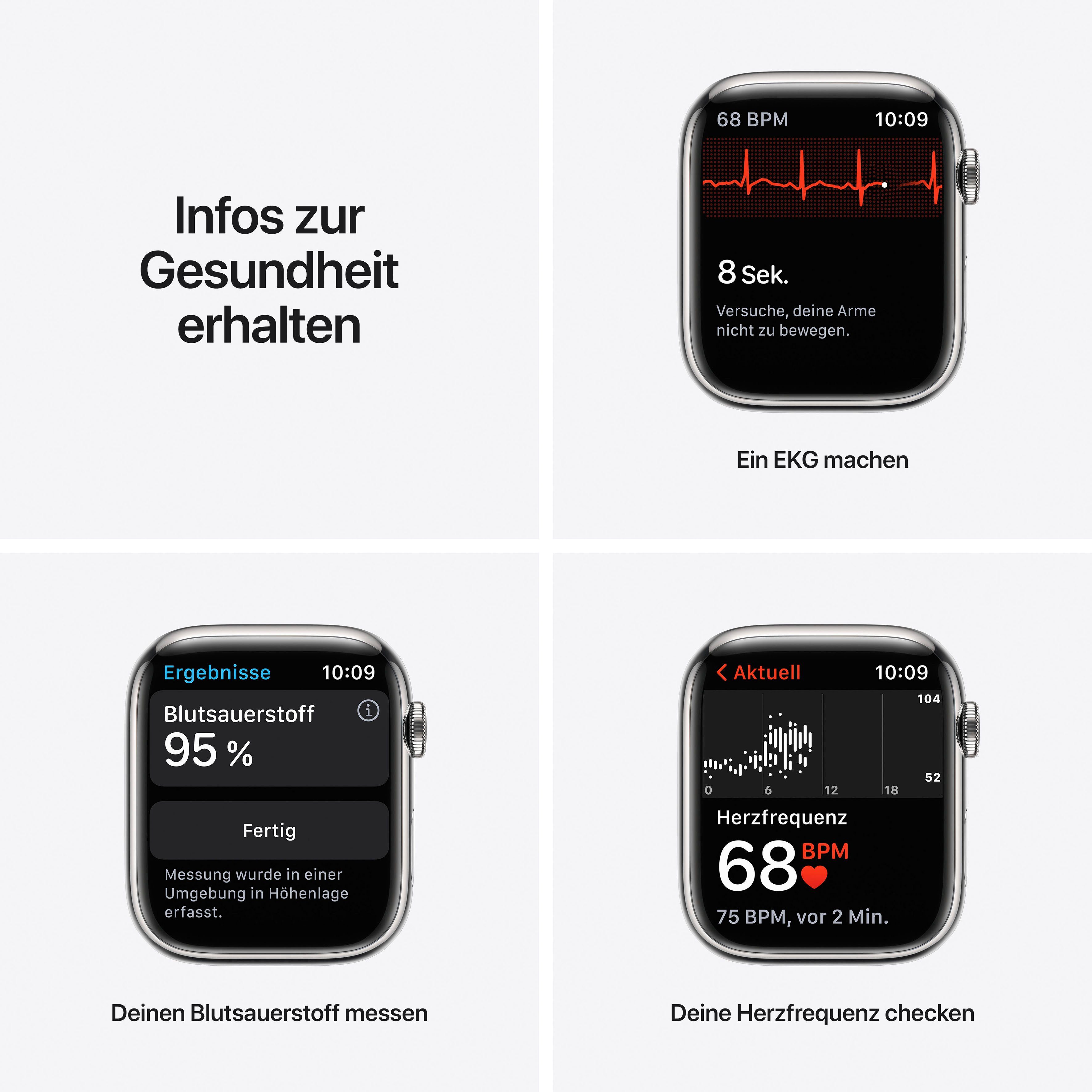 Apple Smartwatch Watch Series 7 GPS + Cellular, 45 mm