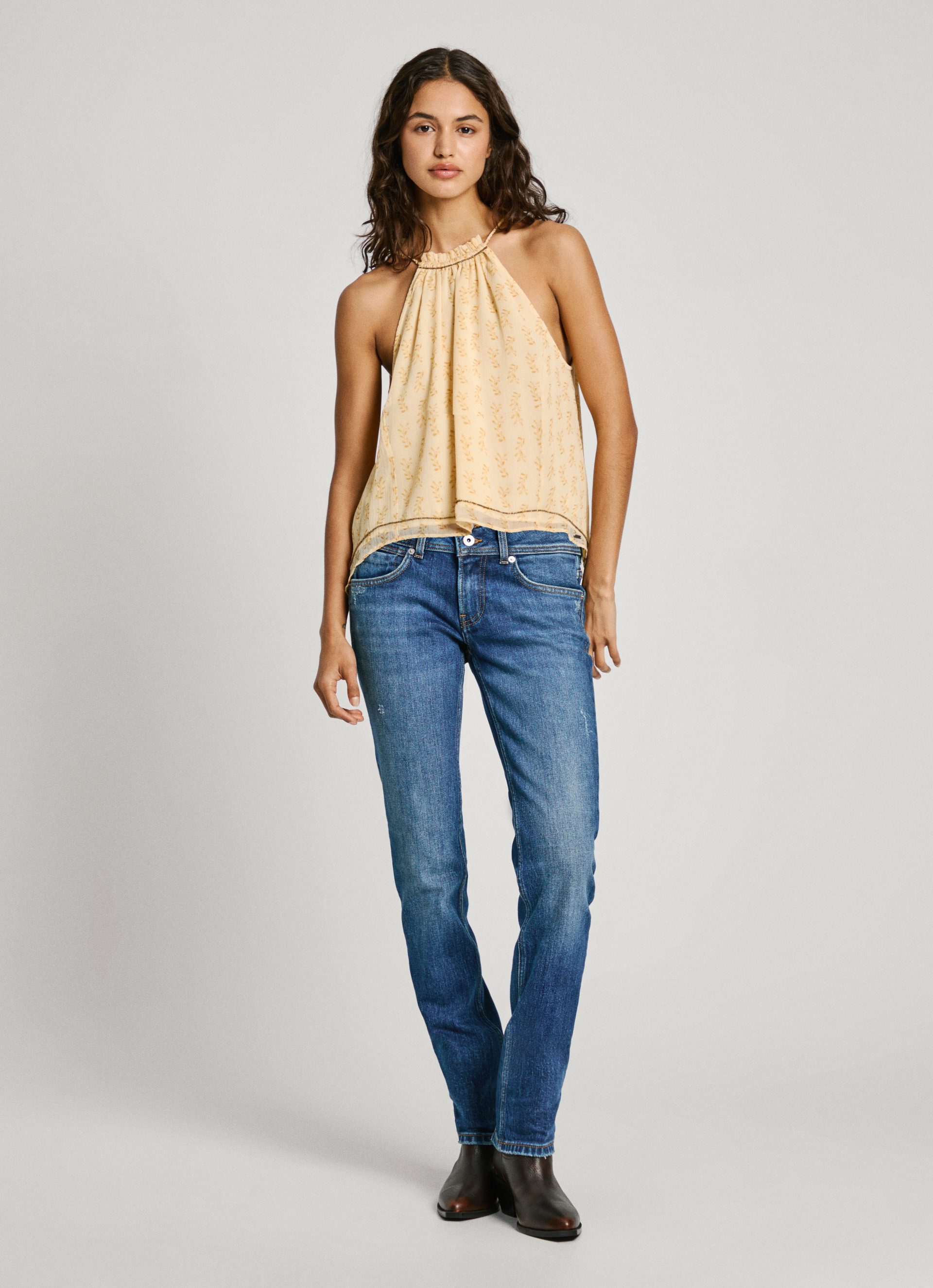 Pepe Jeans Slim fit jeans SLIM JEANS LW