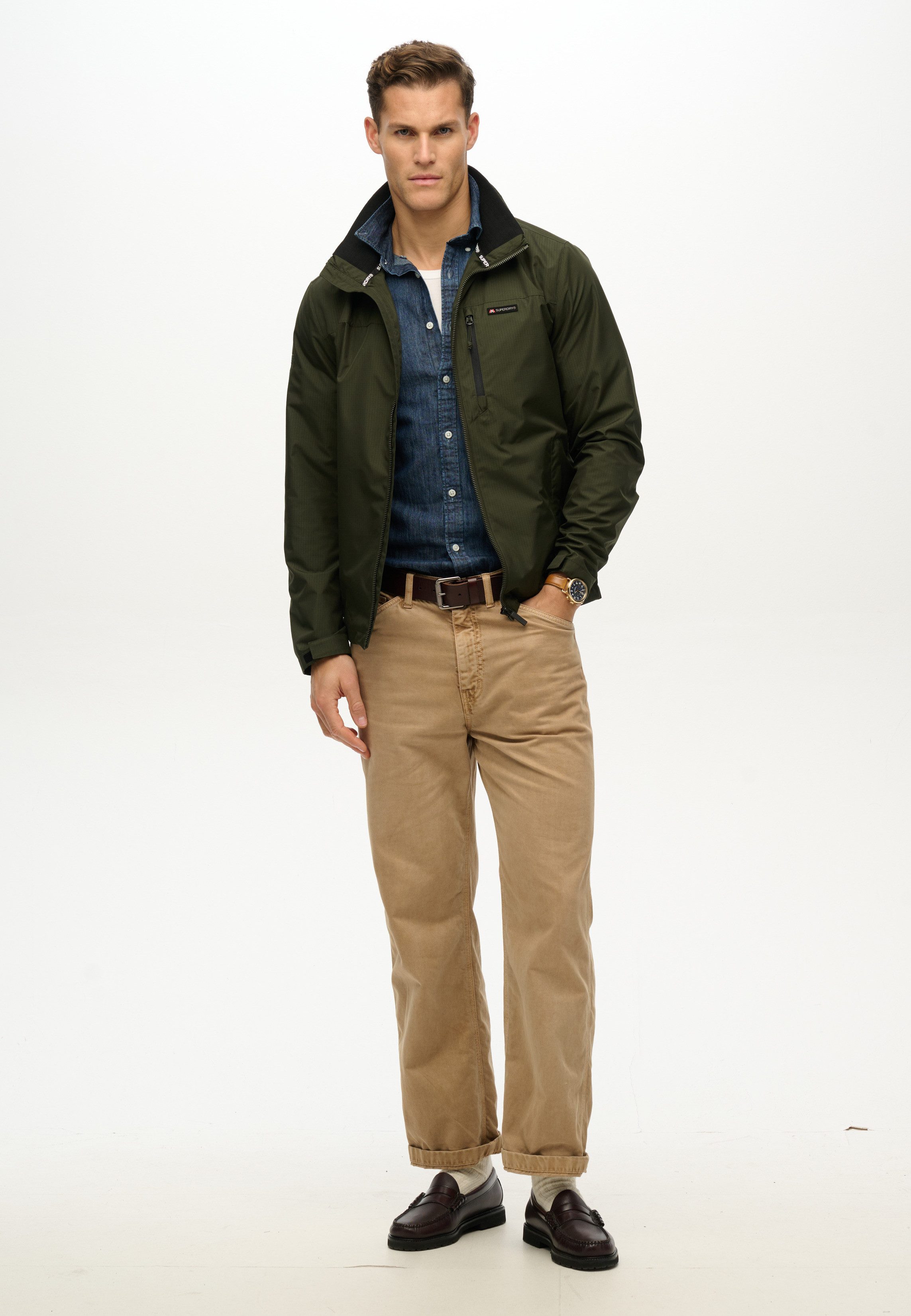 Superdry Outdoorjack NON HOOD LOGO WINDBREAKER