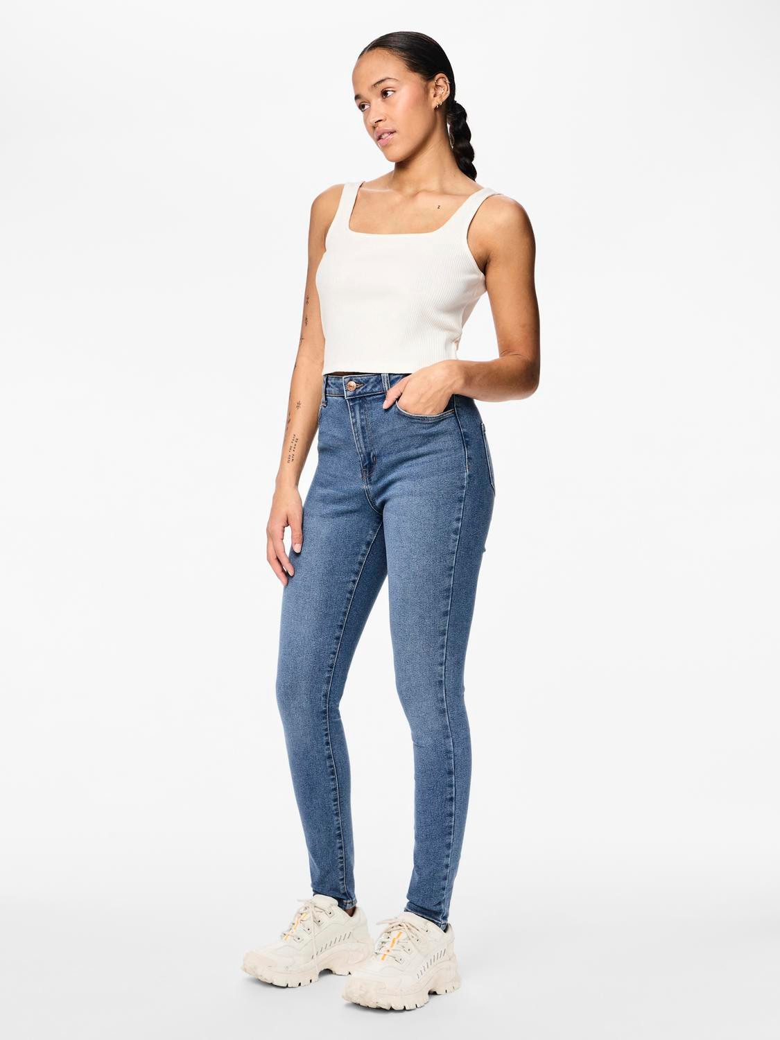 pieces Skinny fit jeans PCDANA HW SKINNY JEANS MB402 NOOS