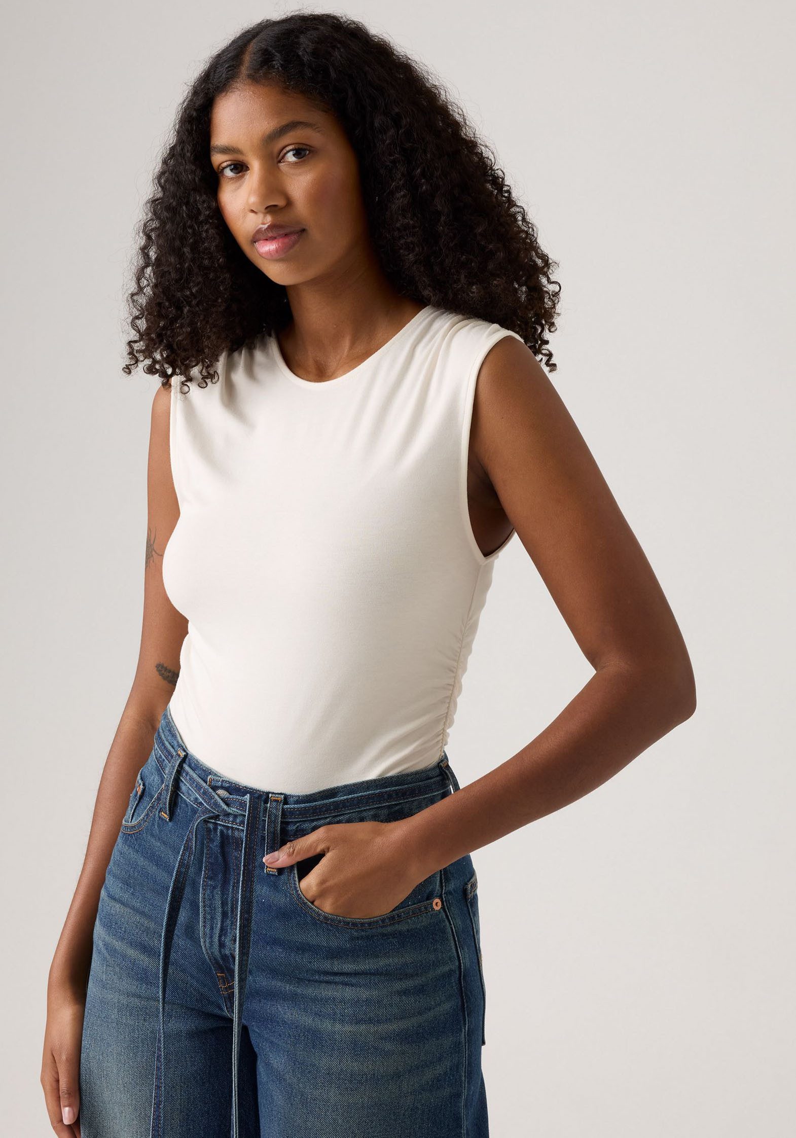 Levi's® Tanktop CRYSTAL RUCHED TO