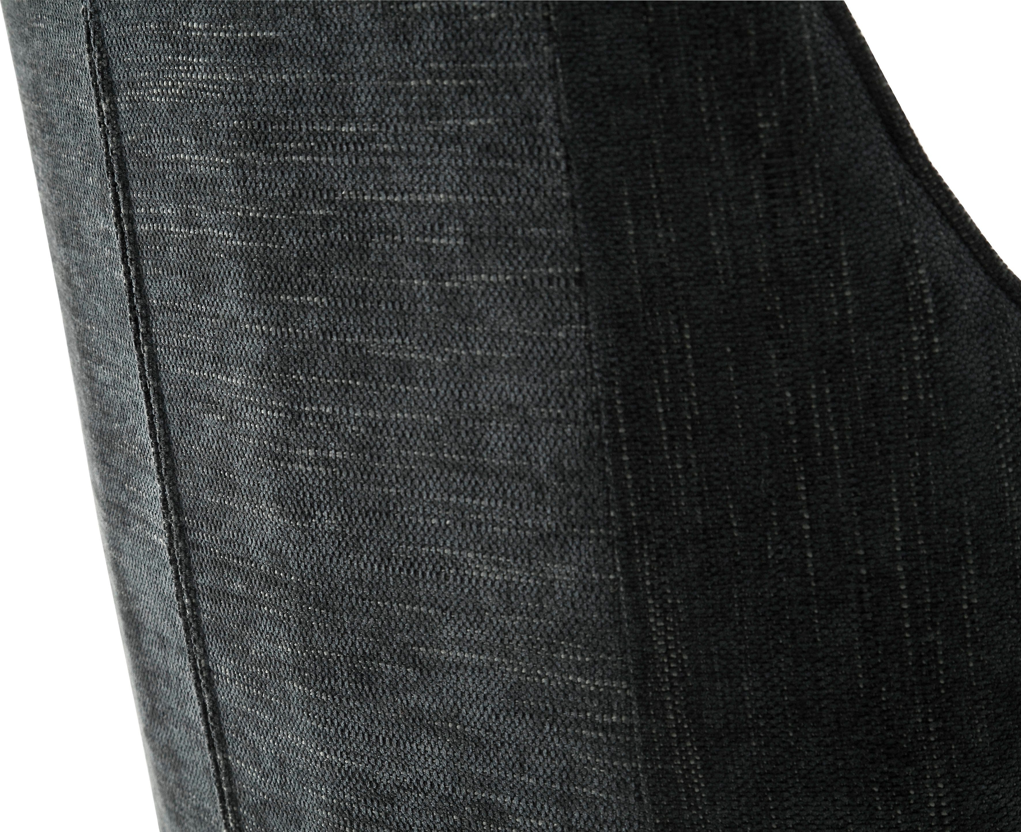 MCA furniture Eetkamerstoel Sassello Stoel 180º draaibaar met nivellering, bekleding, belastbaar tot 120 kg (set, 2 stuks)