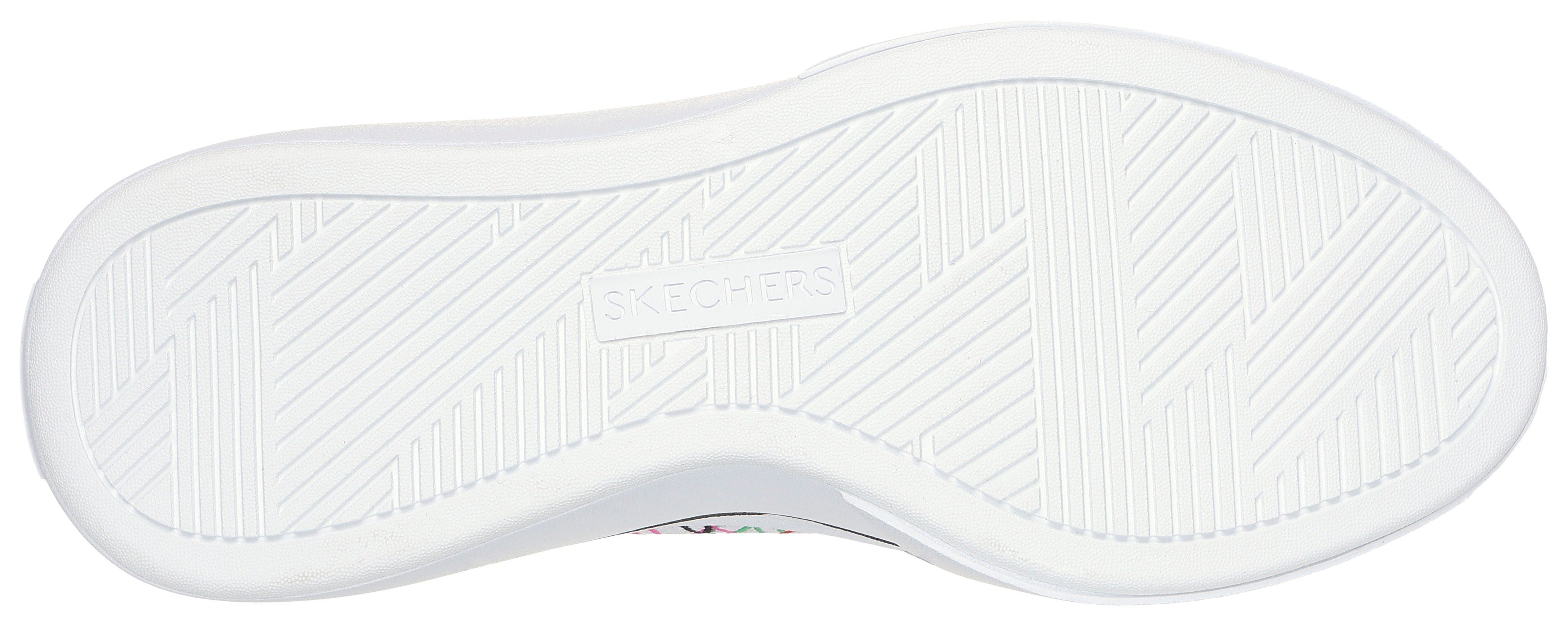 Skechers Sneakers CORDOVA CLASSIC-LOVE LETTERS met schattige hartjesprint, vrijetijdsschoen, lage schoen, veterschoen