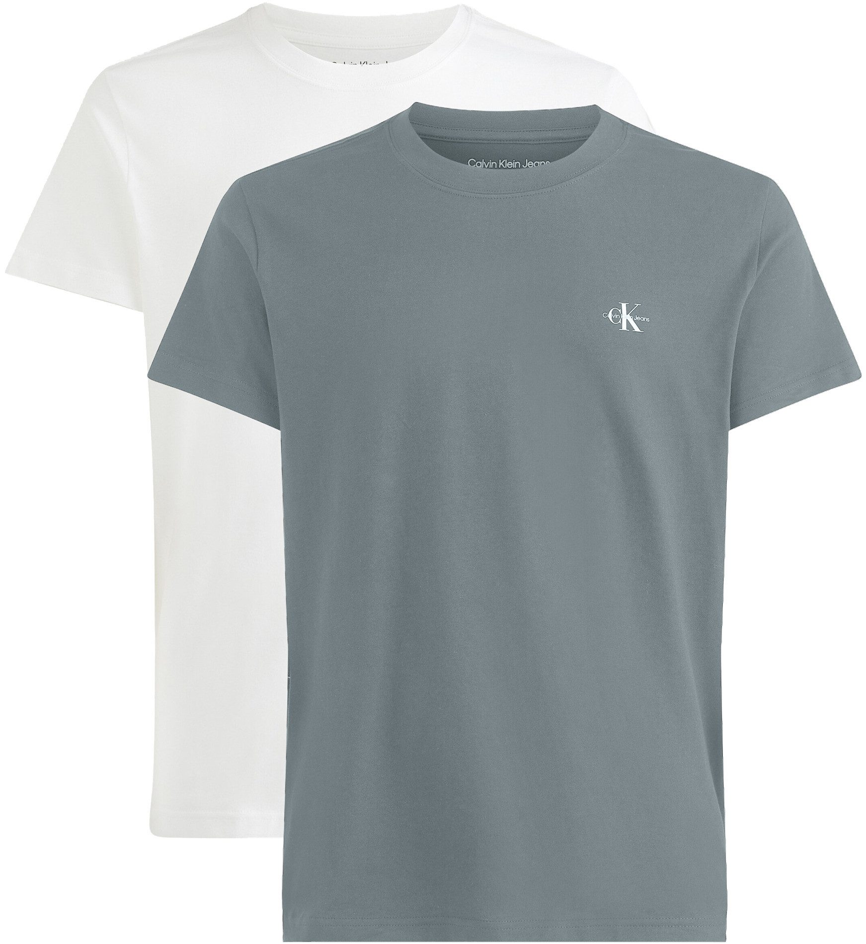 Calvin Klein T-shirt 2 PACK MONOLOGO T-SHIRT (Set van 2)