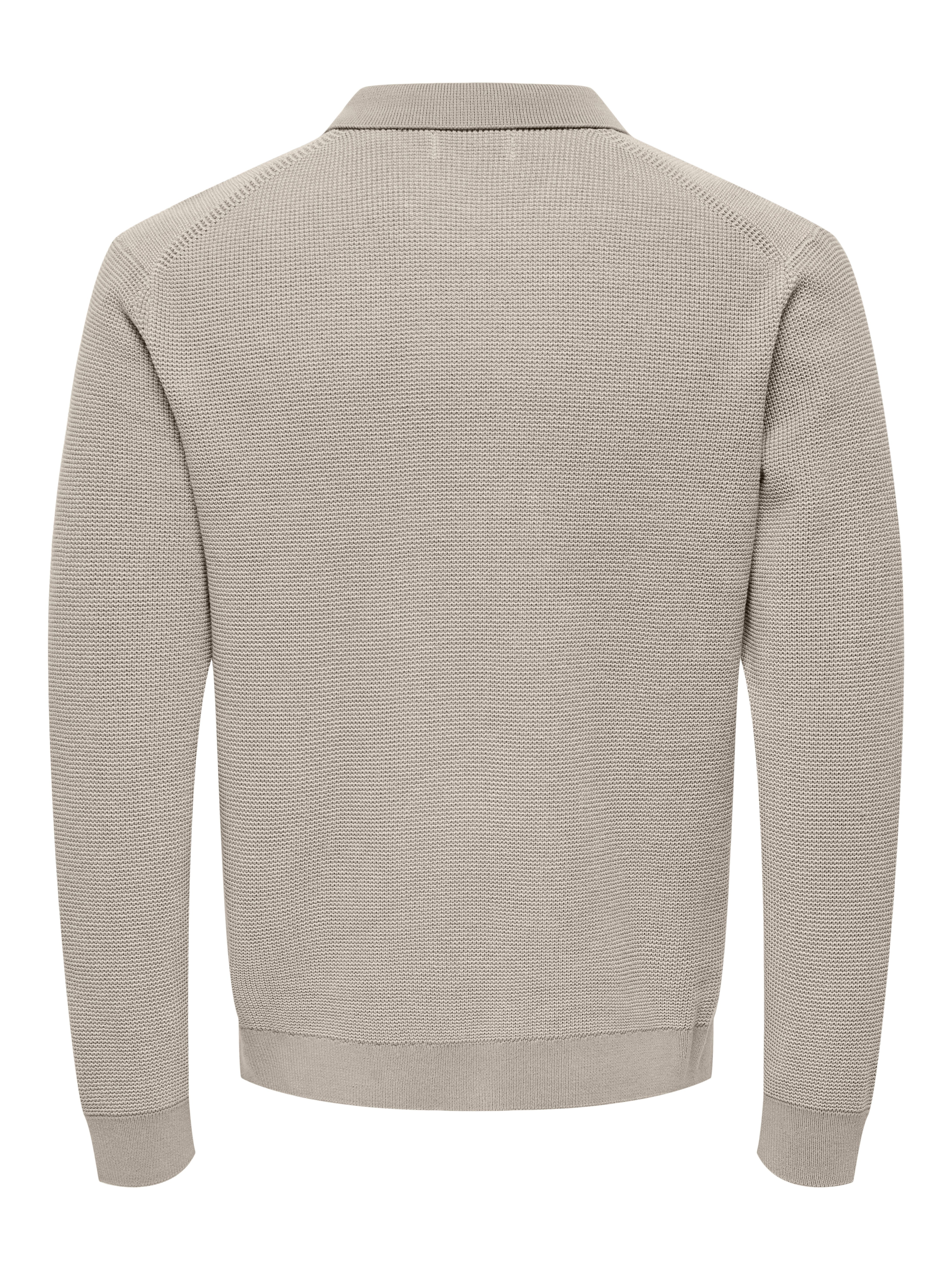 ONLY & SONS Trui met polokraag ONSMATTEO LS ZIP POLO
