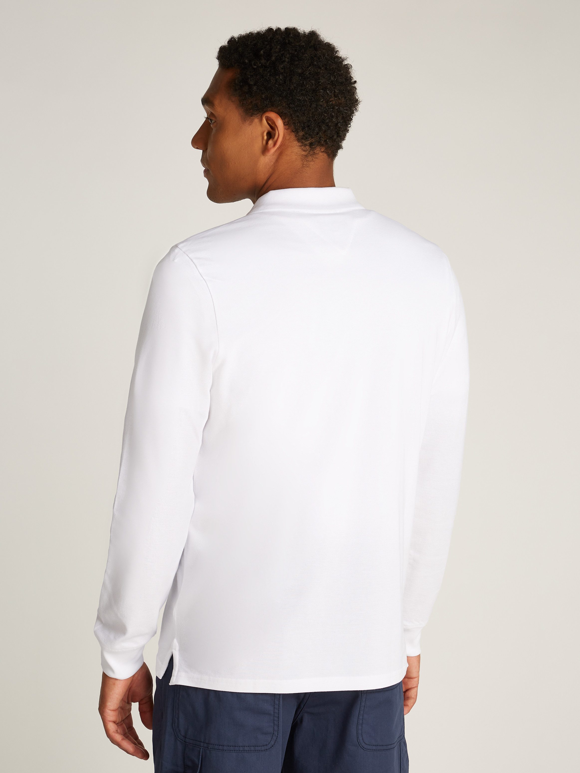 TOMMY JEANS Poloshirt TJM SLIM PLACKET LS POLO