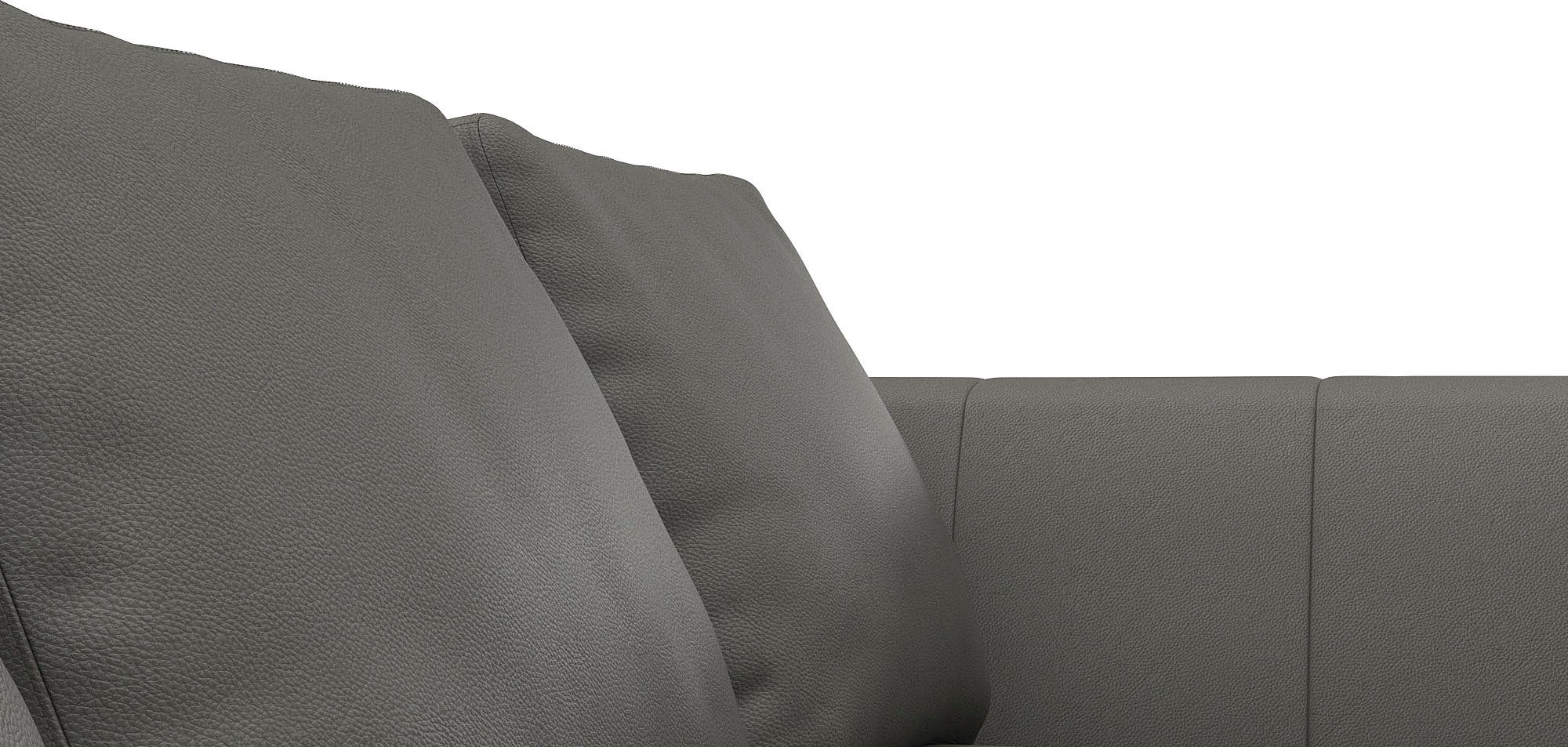 FLEXLUX Hoekbank Loano, super comfortabel zitcomfort door koudschuim in de zitting, L-vorm