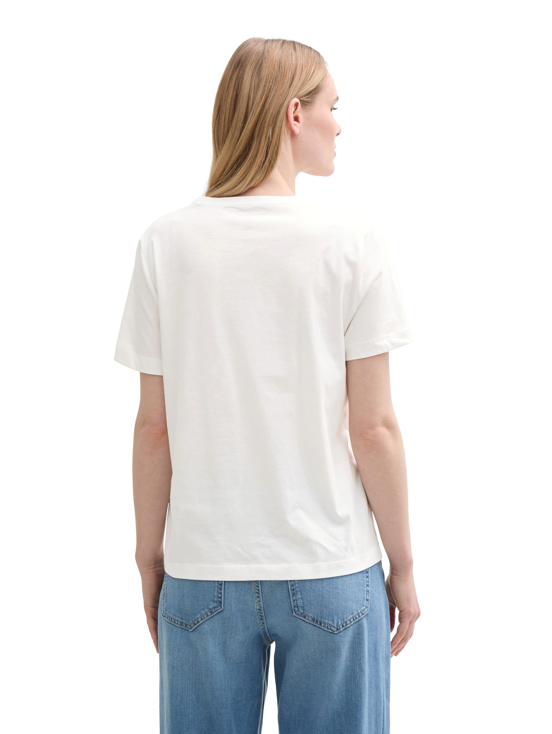 Tom Tailor T-shirt met frontprint
