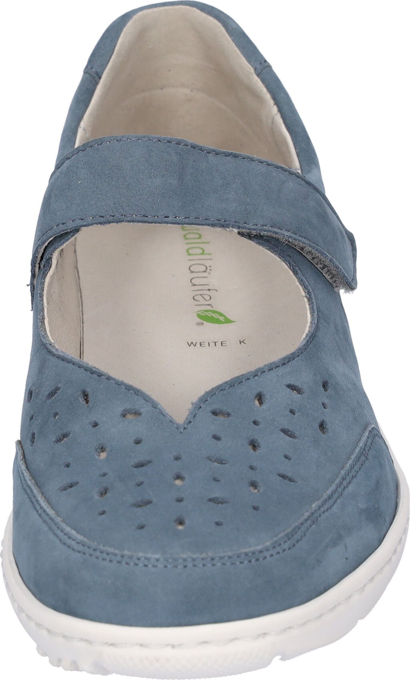 Waldläufer Klittenbandschoenen KYA Gespschoen, comfortschoen, ballerina met praktische klittenband