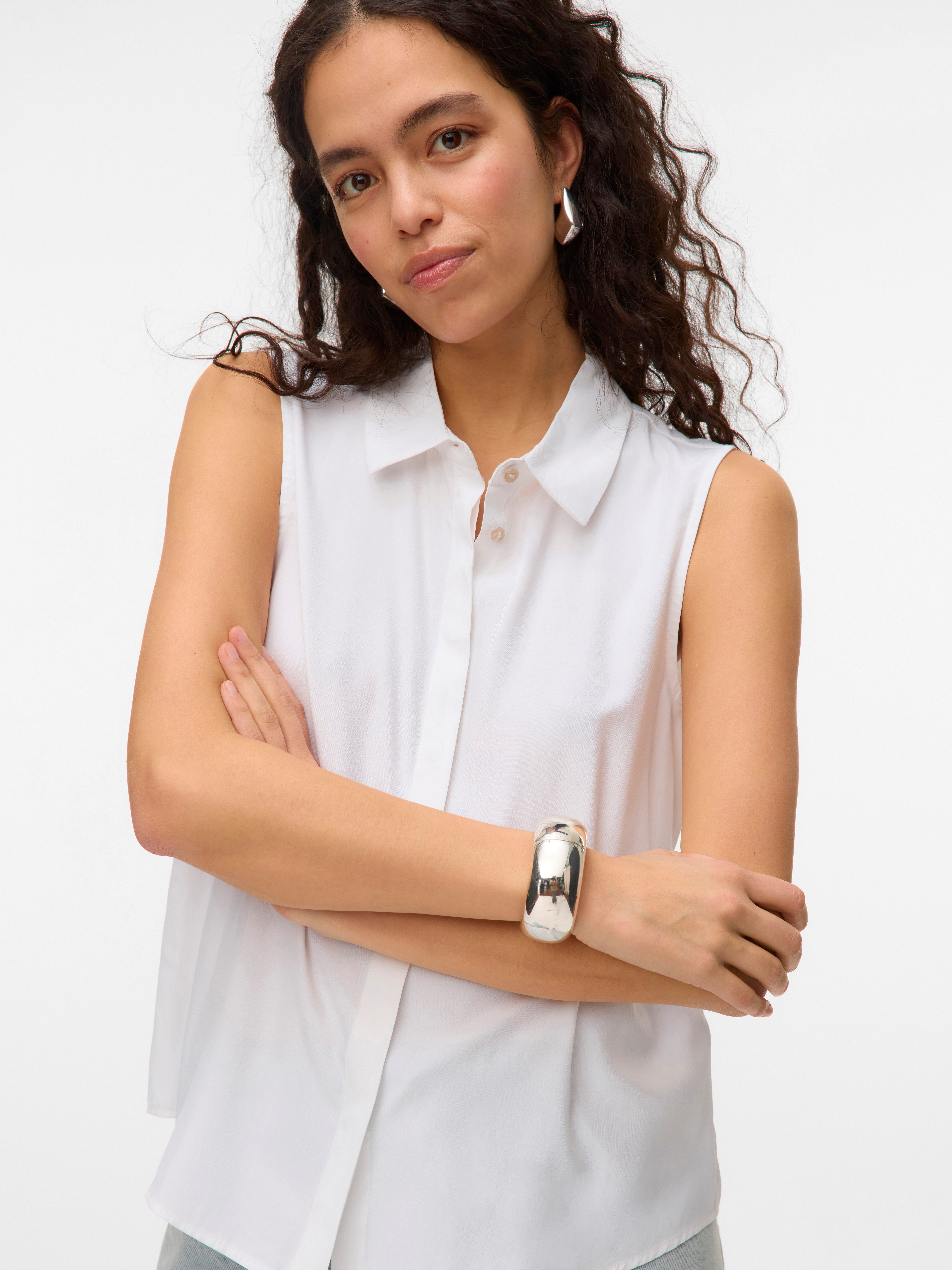 Vero Moda Overhemdblouse VMNORA SL SHIRT WVN GA NOOS