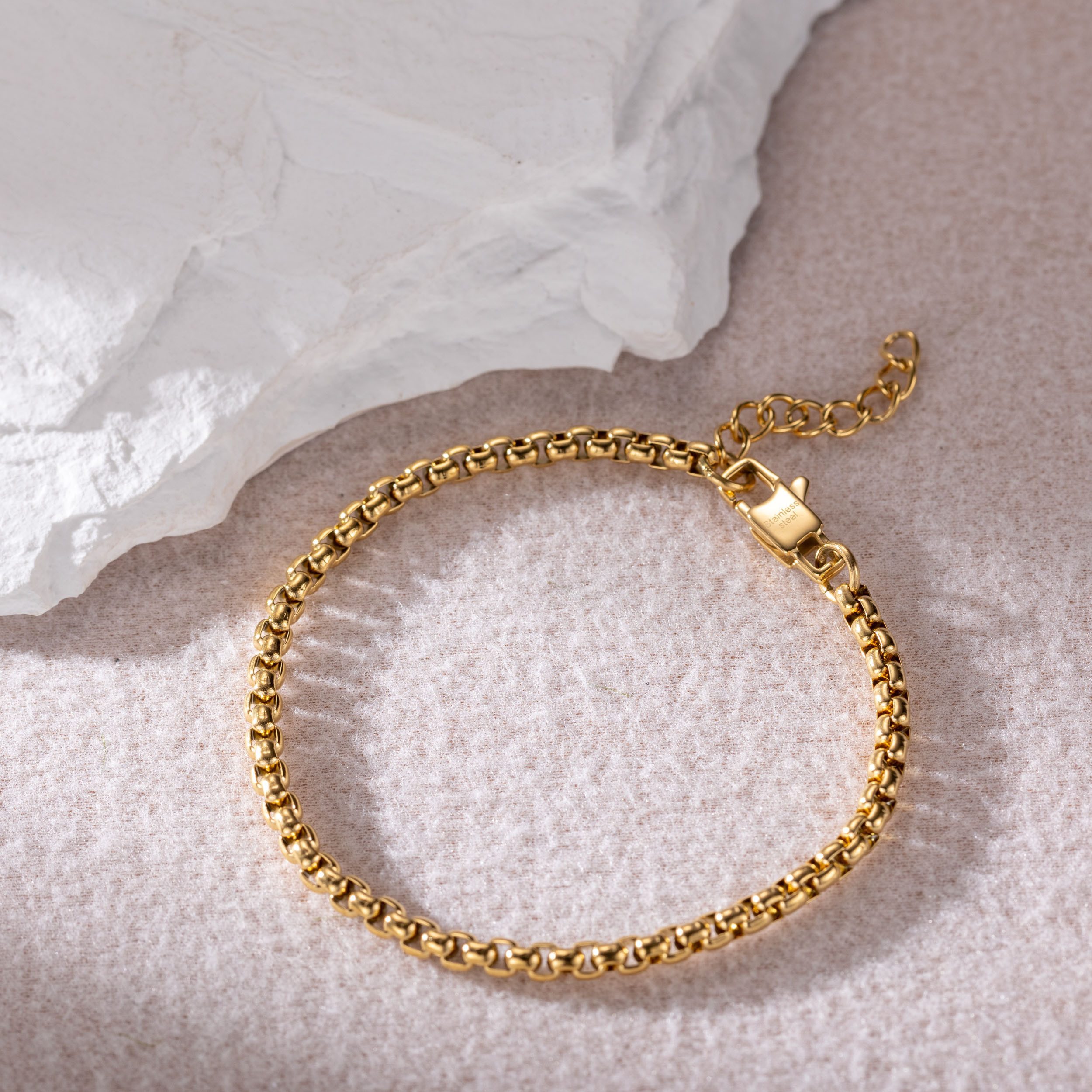 Firetti Armband Sieraad cadeau roestvrij staal armbanden armbandketting Venetiaanse ketting kleur