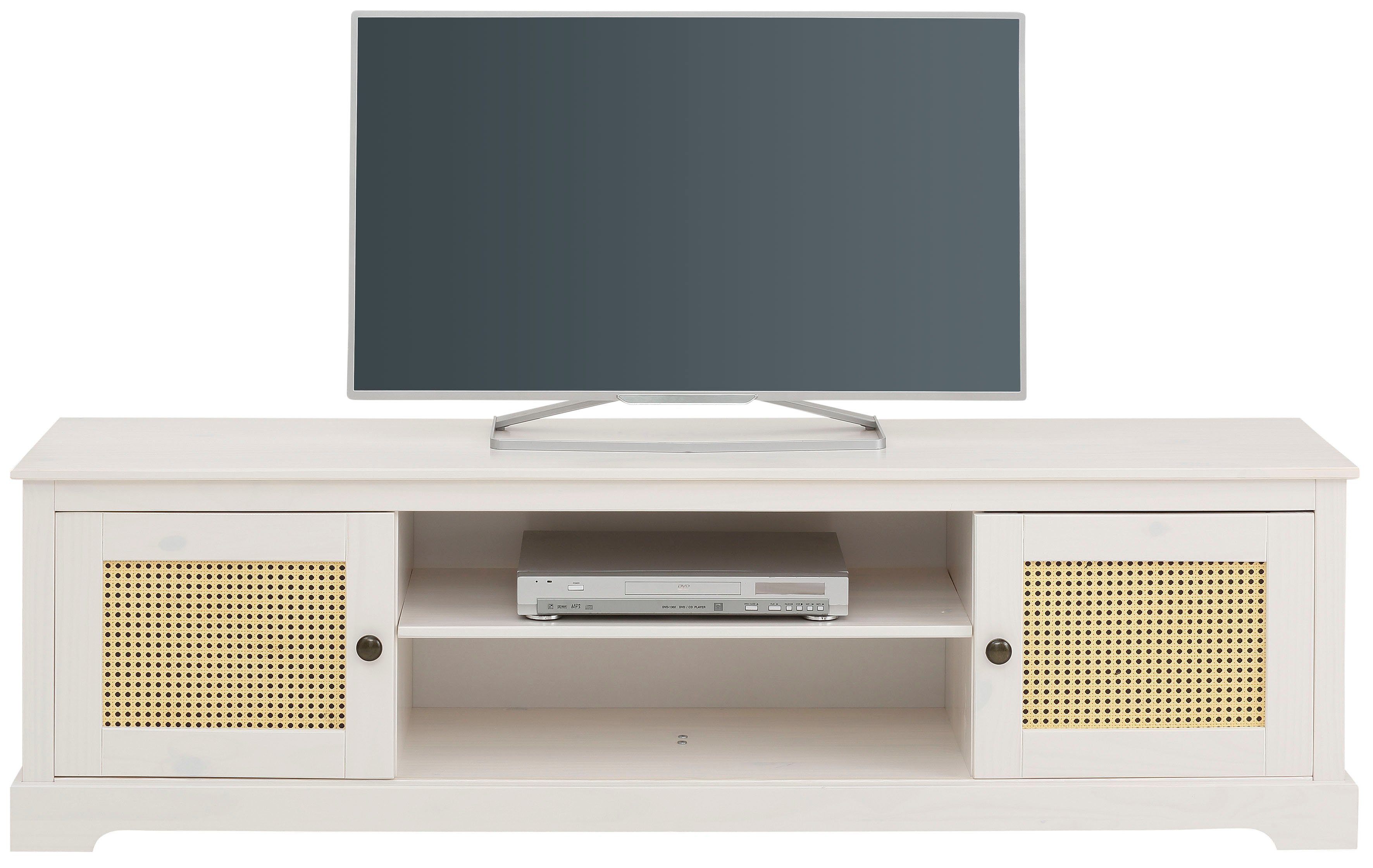 Home affaire Tv-meubel LINDA Commode met weide-deurenfronten, mooie metalen grepen, breedte 175 cm