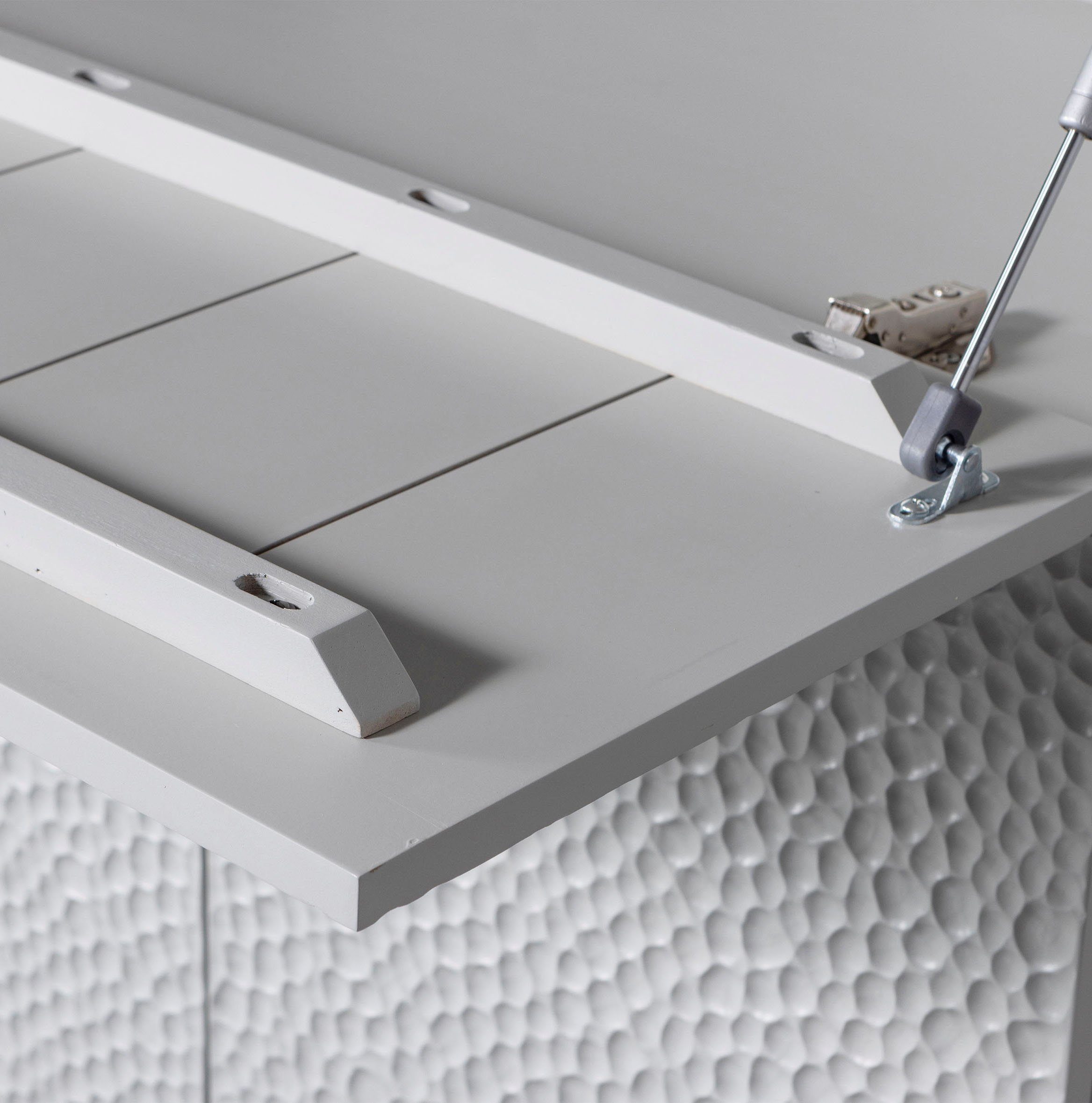 WOOOD Barmeubel Carve met grafische patronen, breedte 90 cm