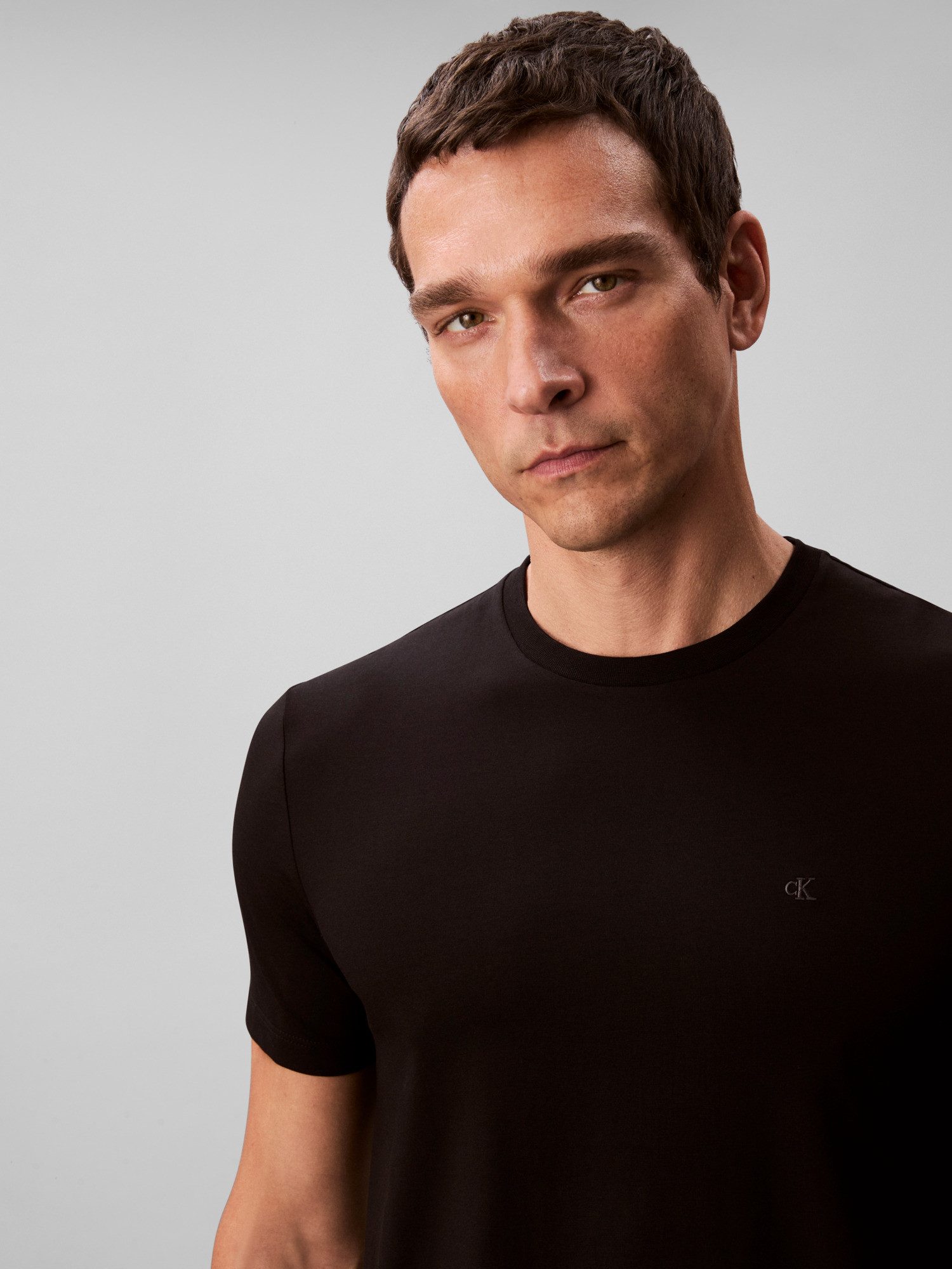 Calvin Klein T-shirt SS STRETCH COTTON SLIM TEE 2PK (set, 2-delig)