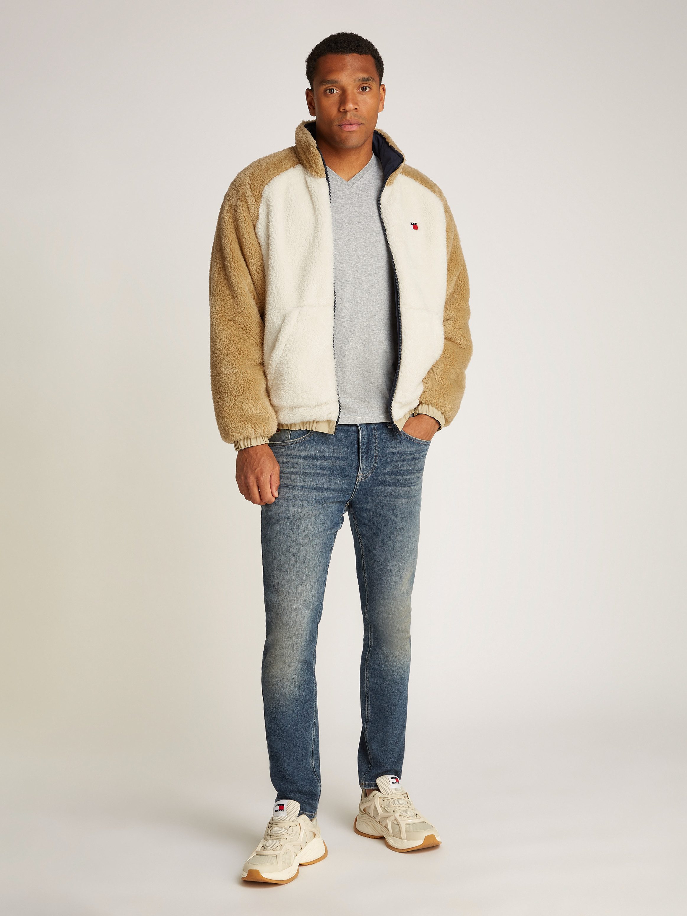TOMMY JEANS Bomberjack TJM FLUFFY REVERSIBLE JACKET EXT