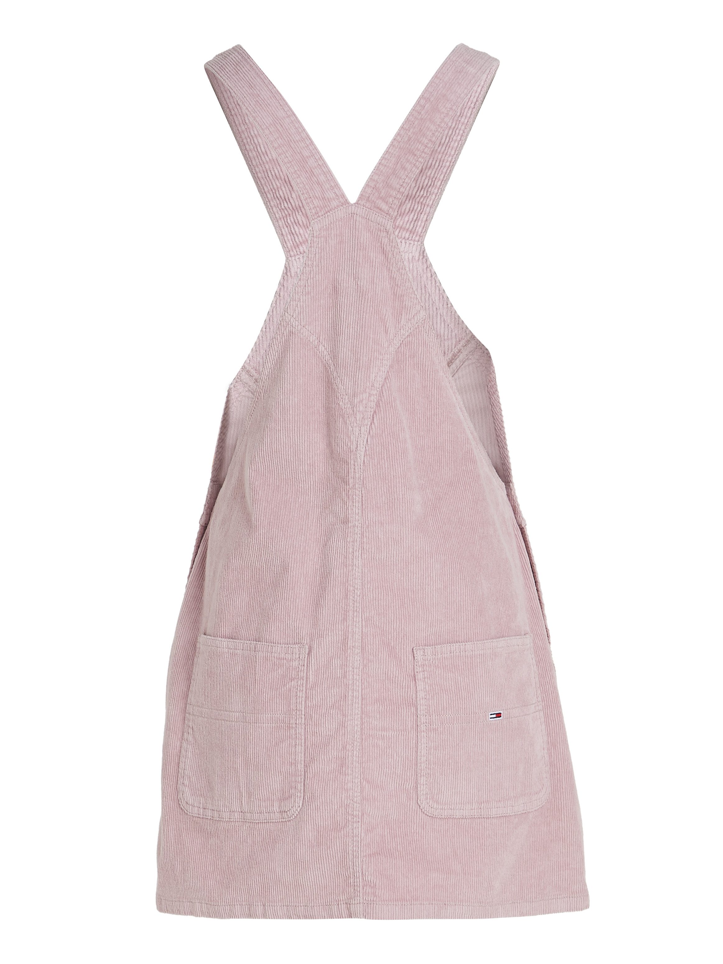 TOMMY JEANS Salopetjurk TJW WASH CORD DUNGAREE DRESS EXT