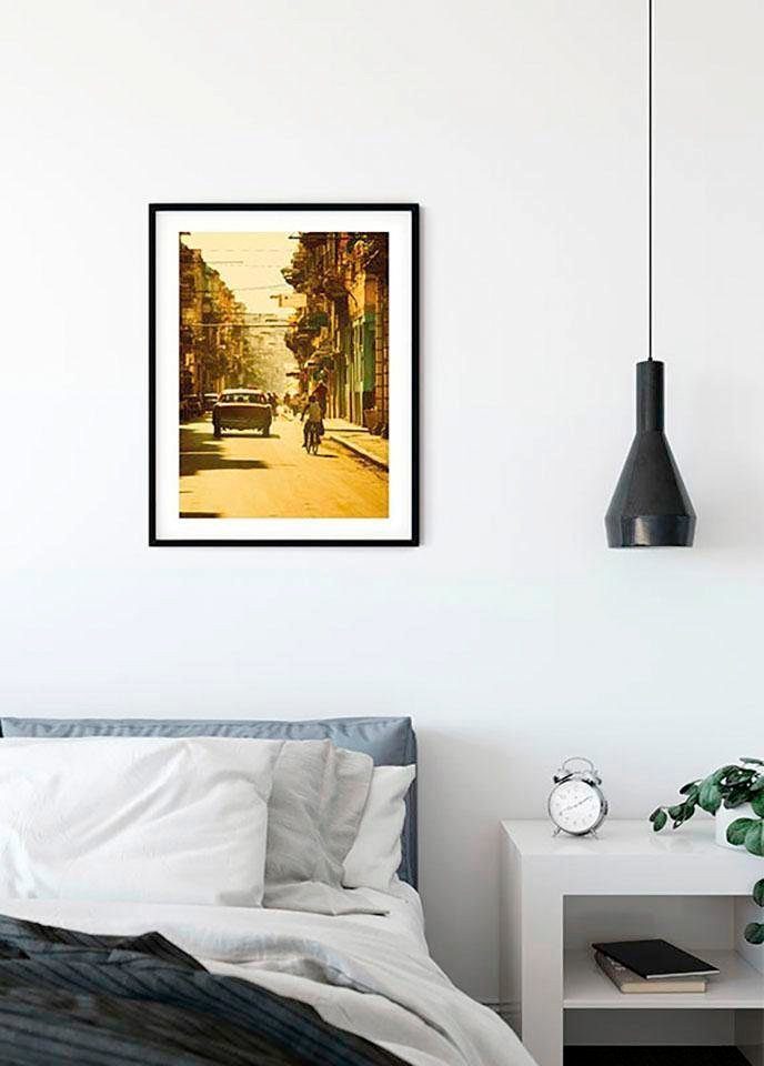 Komar Wanddecoratie Cuba Streets Wanddecoratie - zonder lijst (1 stuk)
