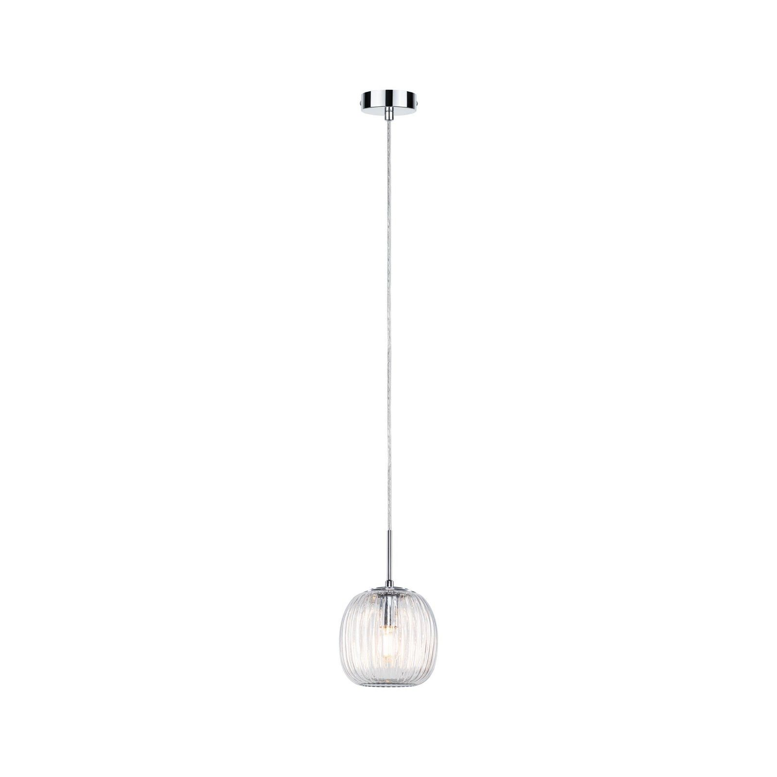 Paulmann Hanglamp Ruya E14 max. 20W Glas, Chroom (1 stuk)