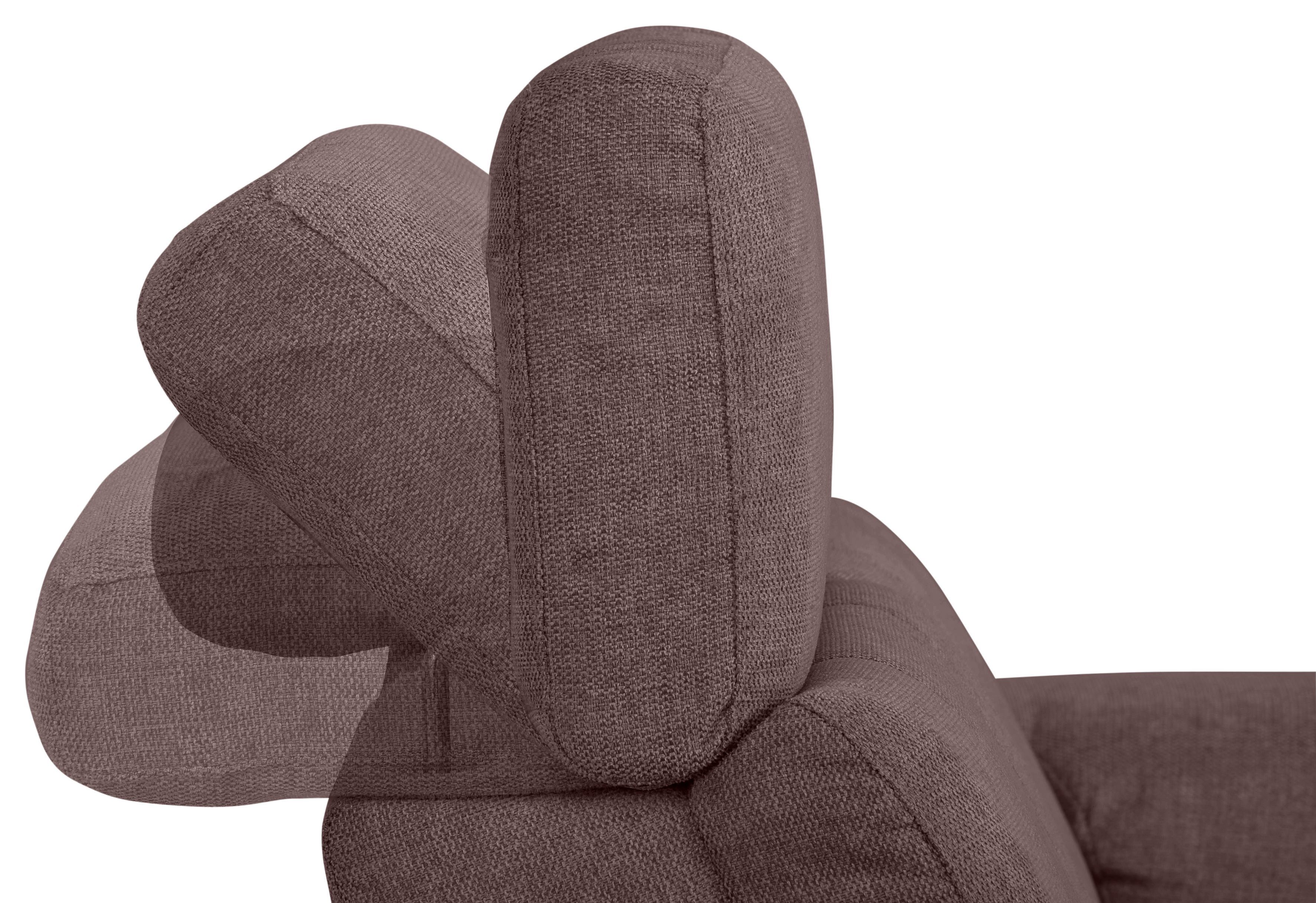 Home affaire Zithoek Binado met handmatige of elektrische relaxfunctie met usb-aansluiting (set, 2-delig)