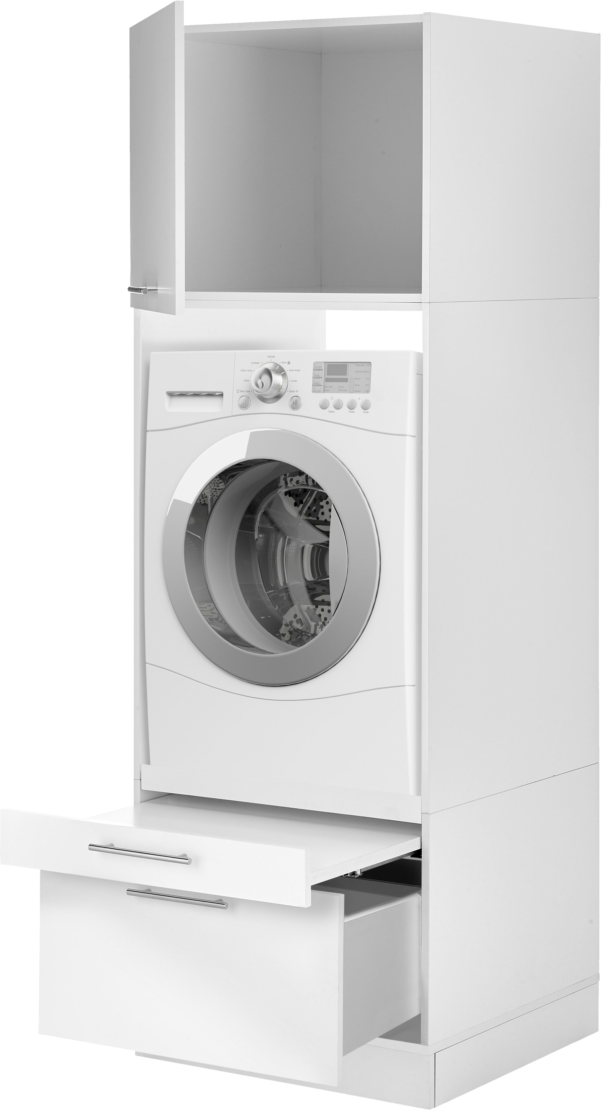 RESPEKTA Kast voor wasmachine Clara (h x b x d) 200 x 67,4 x 67,6 cm