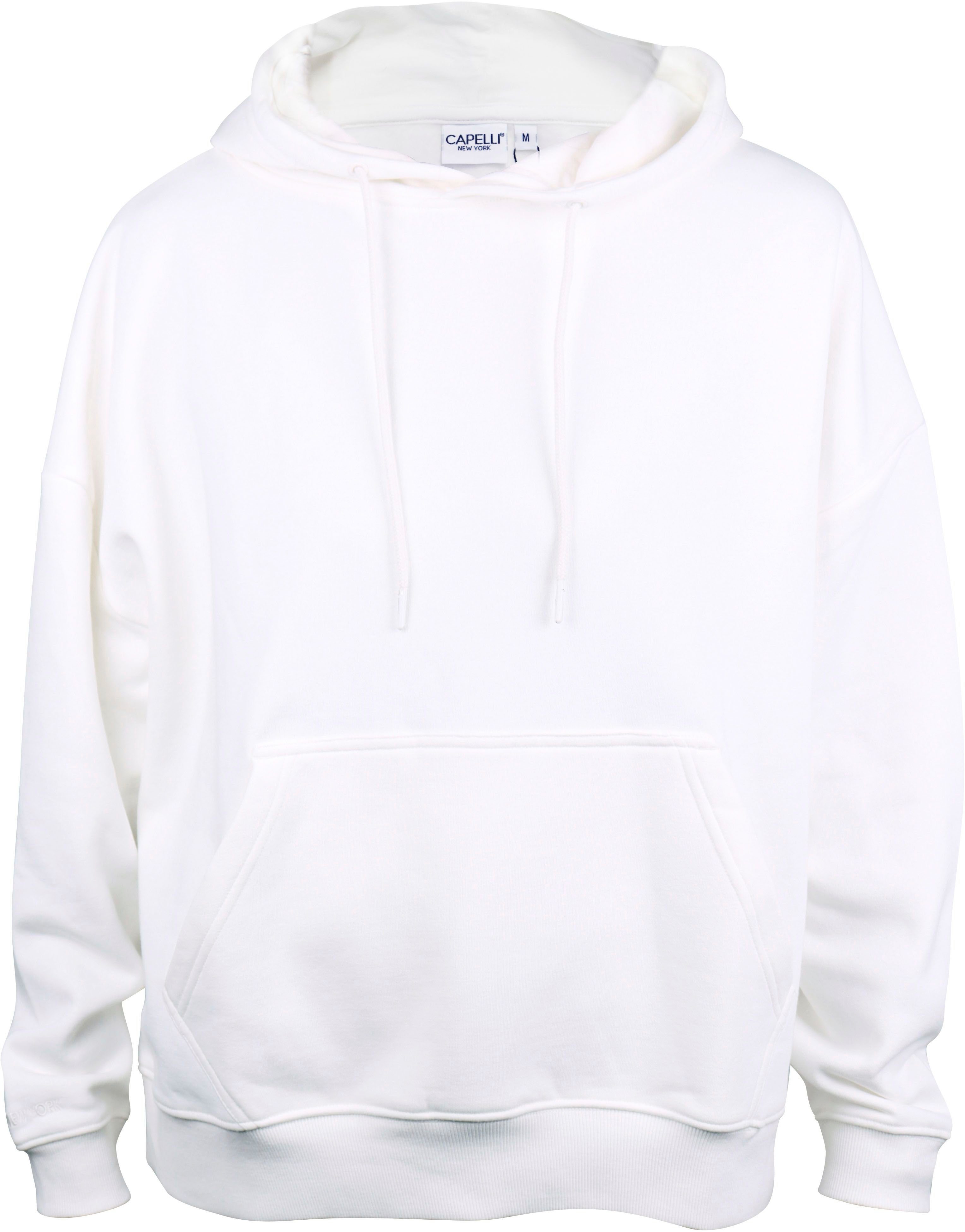 Capelli New York Hoodie met capelli new york geborduurd op de mouwen