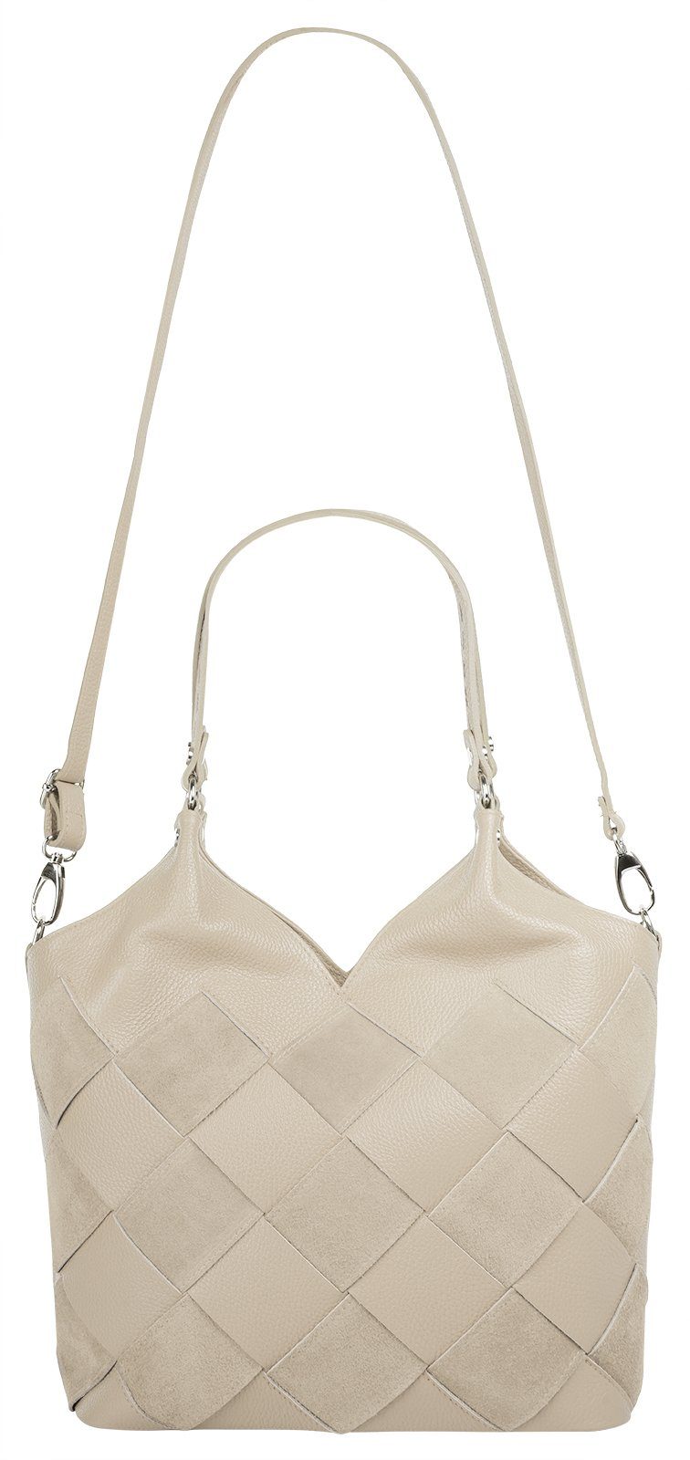 Samantha Look Shopper echt leer, made in italy
