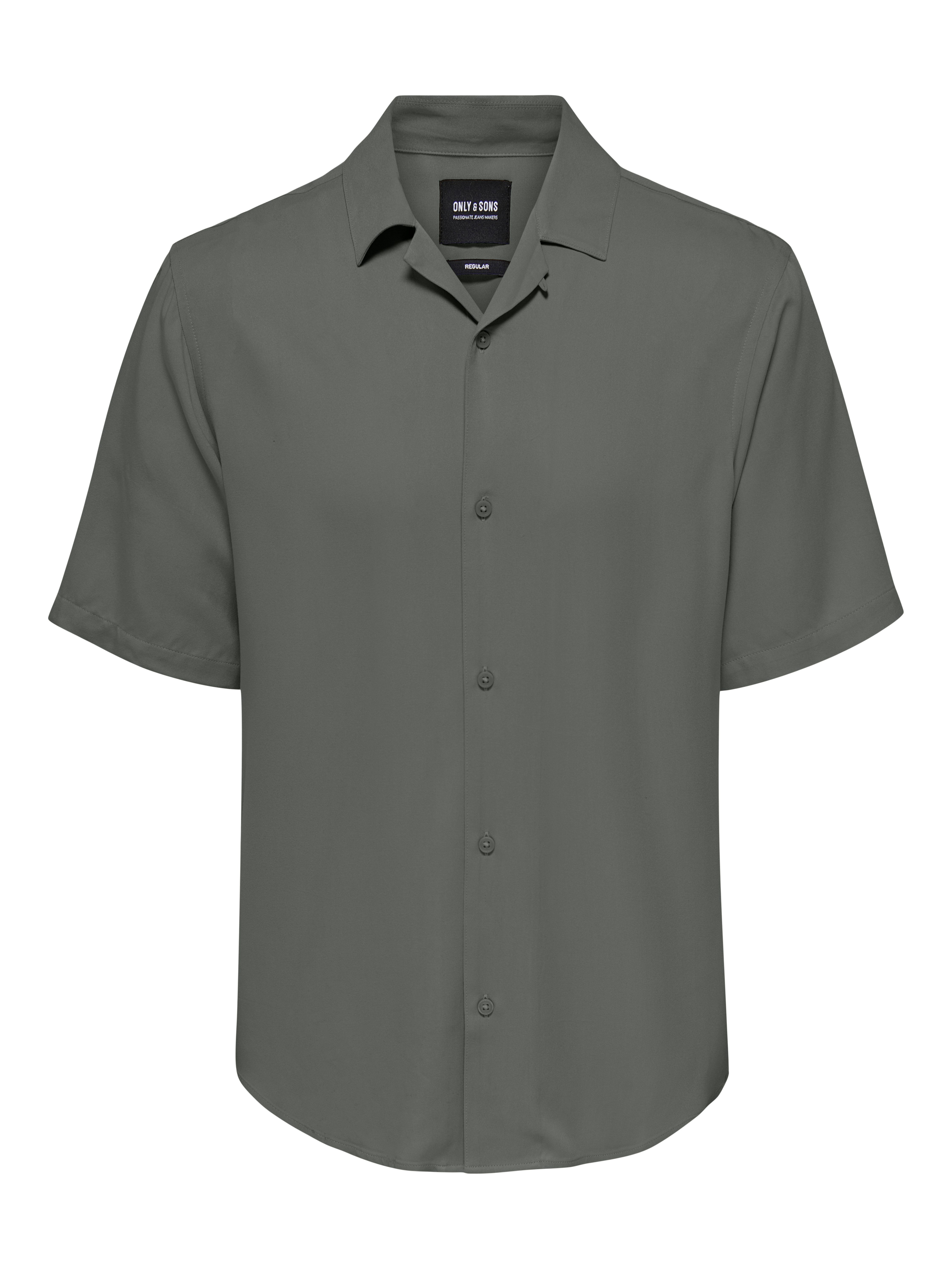 ONLY & SONS Overhemd met korte mouwen ONSDASH LIFE REG VISC RES SS SHIRT