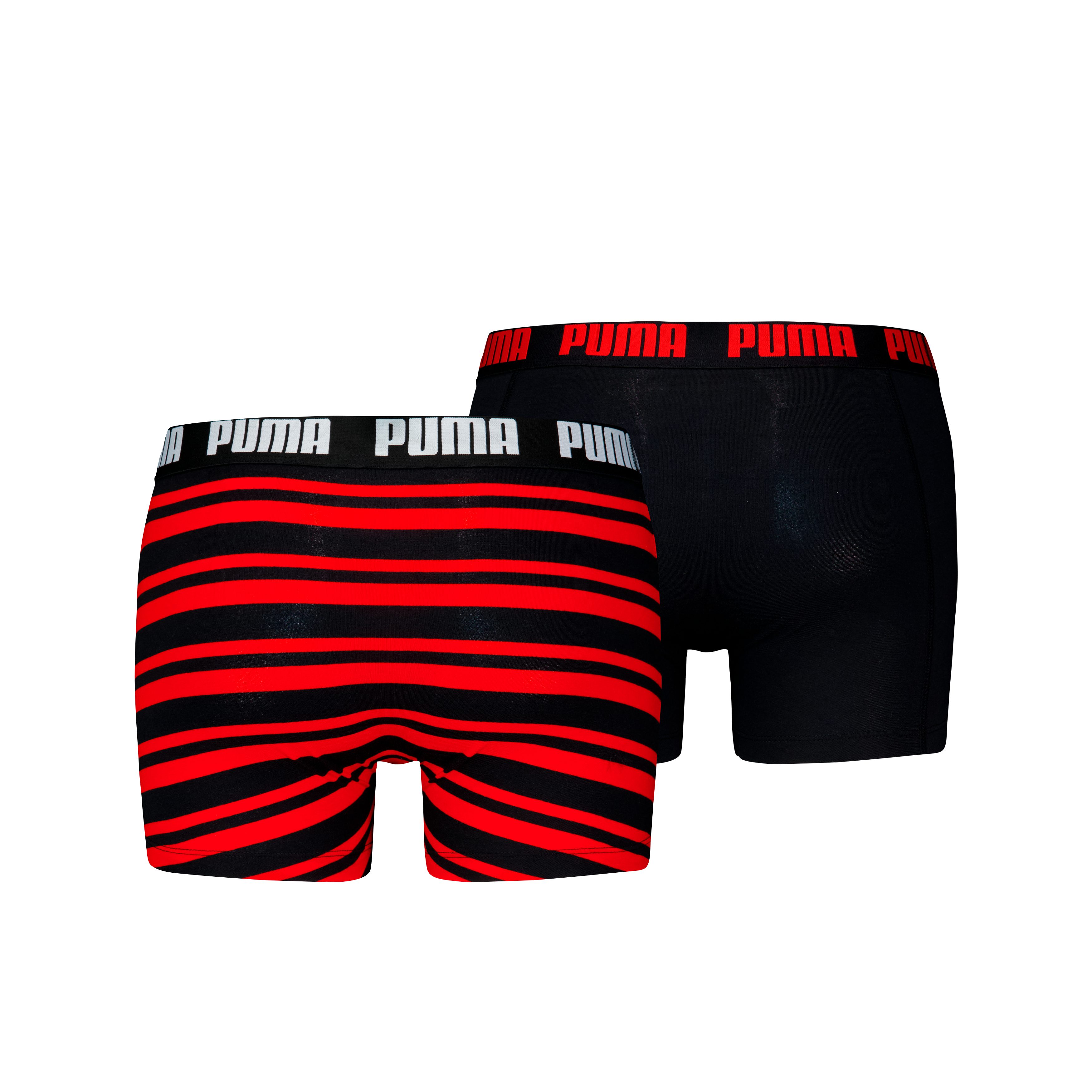 PUMA Boxershort PUMA MEN EVERYDAY STRIPED BOXERS 2P (2 stuks, Set van 2)