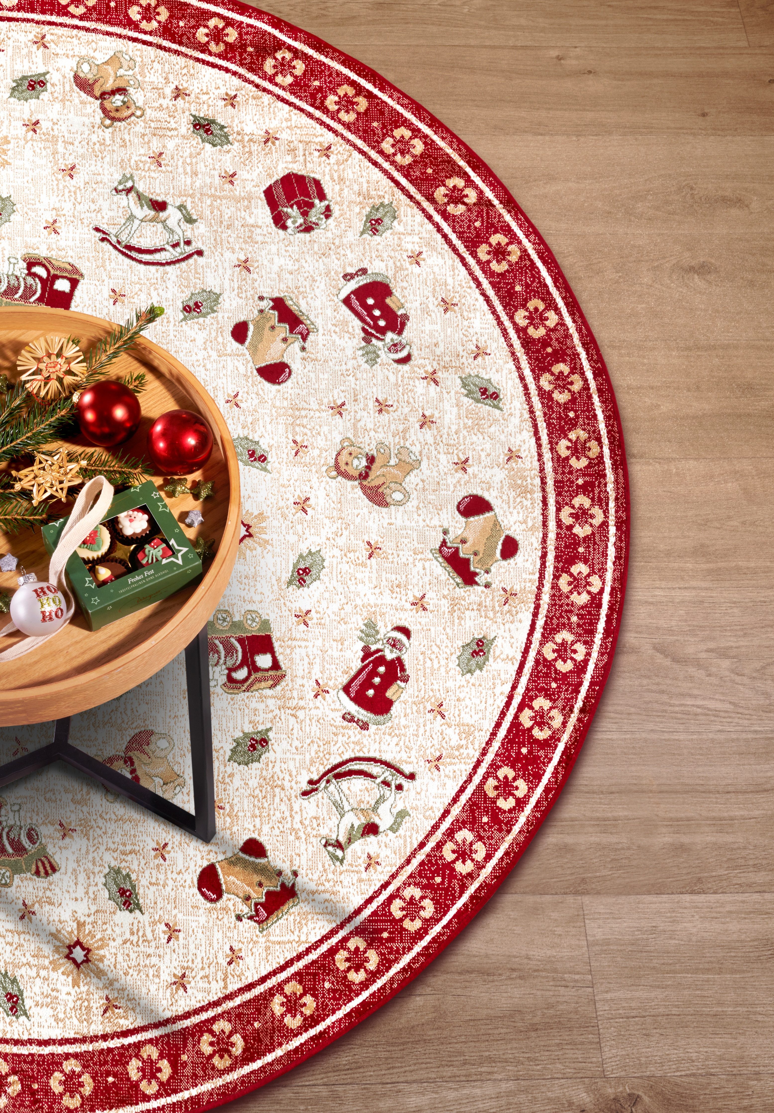 Villeroy & Boch Vloerkleed Nostalgic Shine Toy's Delight, vierkant, rond en loper
