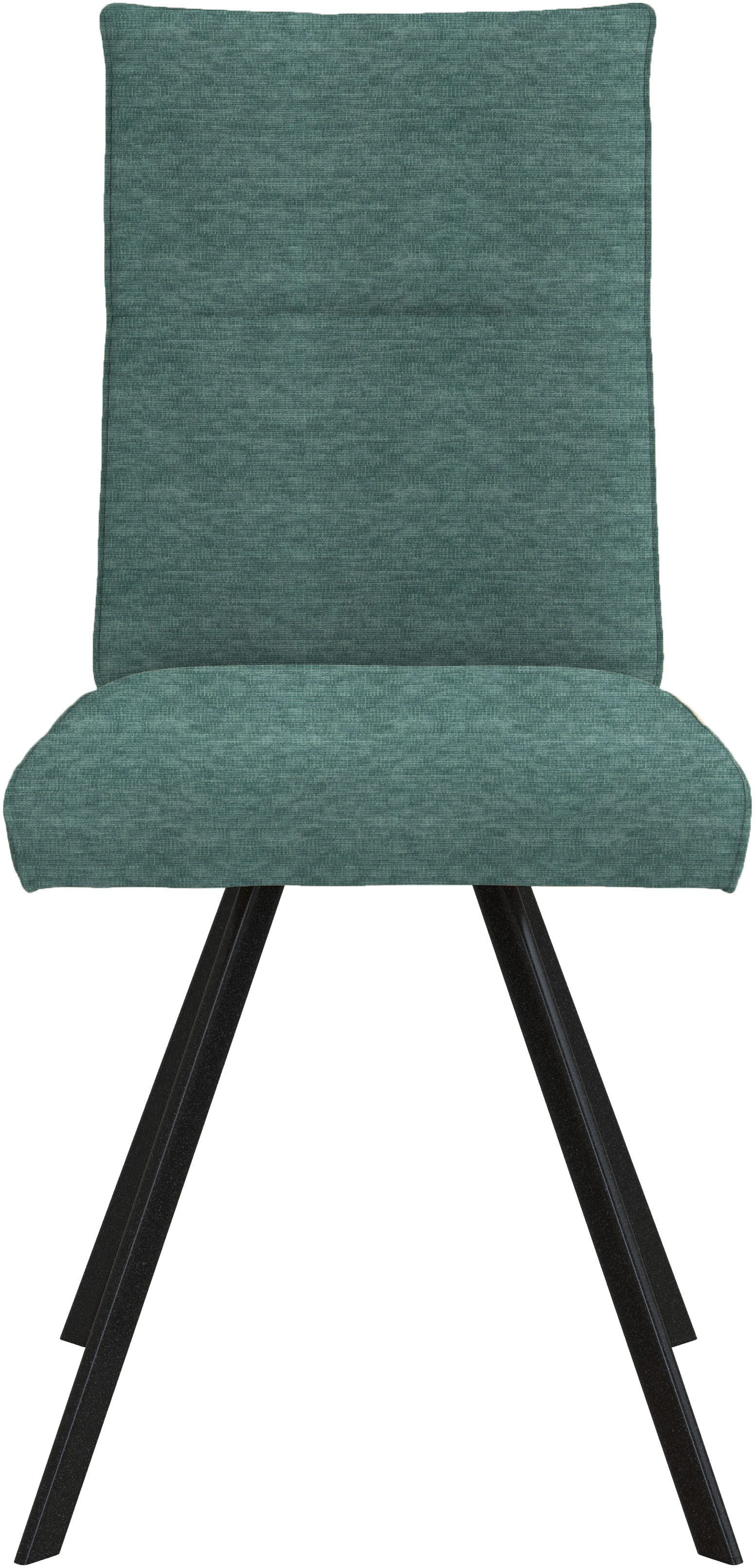 Home affaire Stoel met 4 poten Sava Metalen frame (set, 2 stuks)