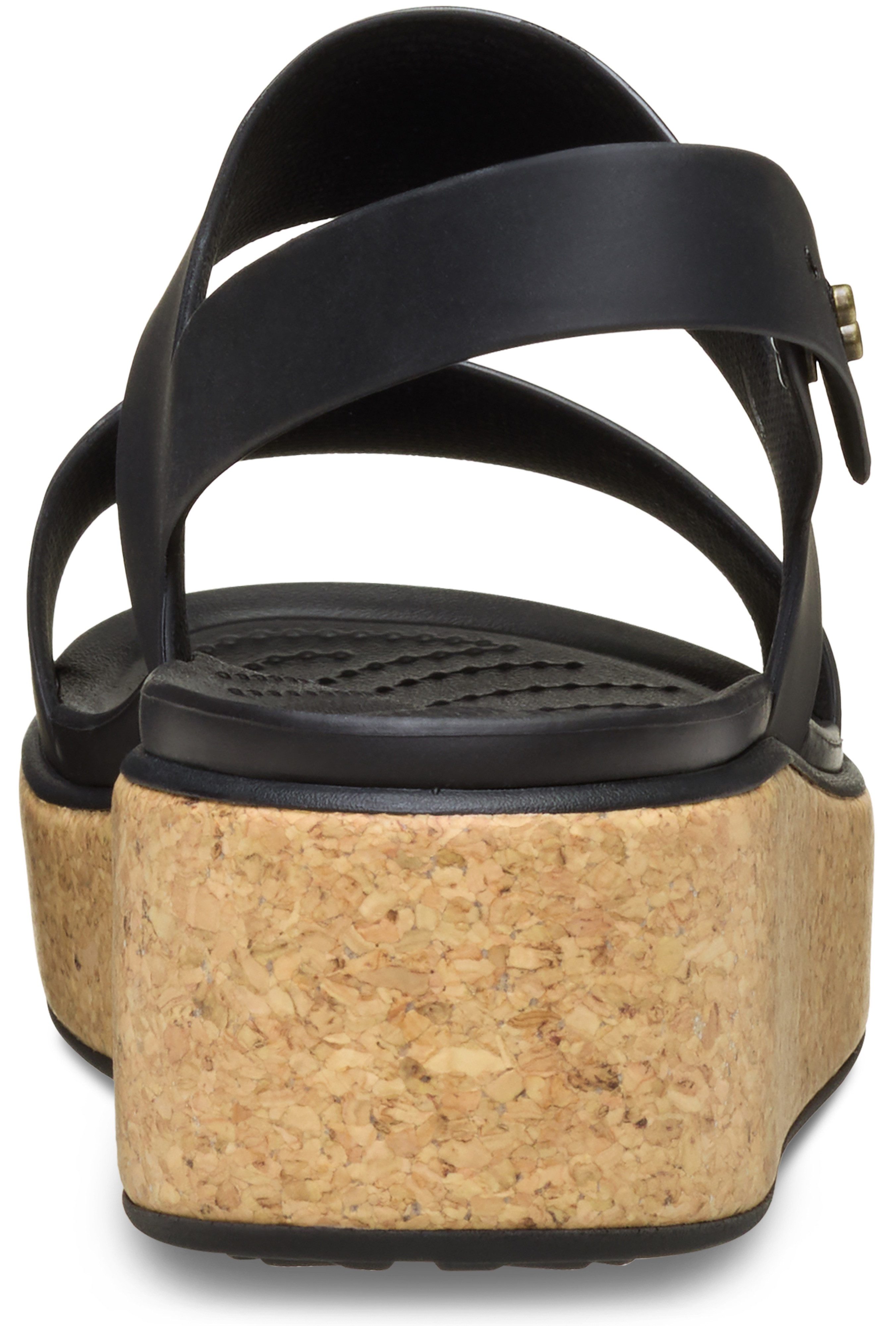 Crocs Sleehaksandaaltjes Brooklyn Cork Low Wedge