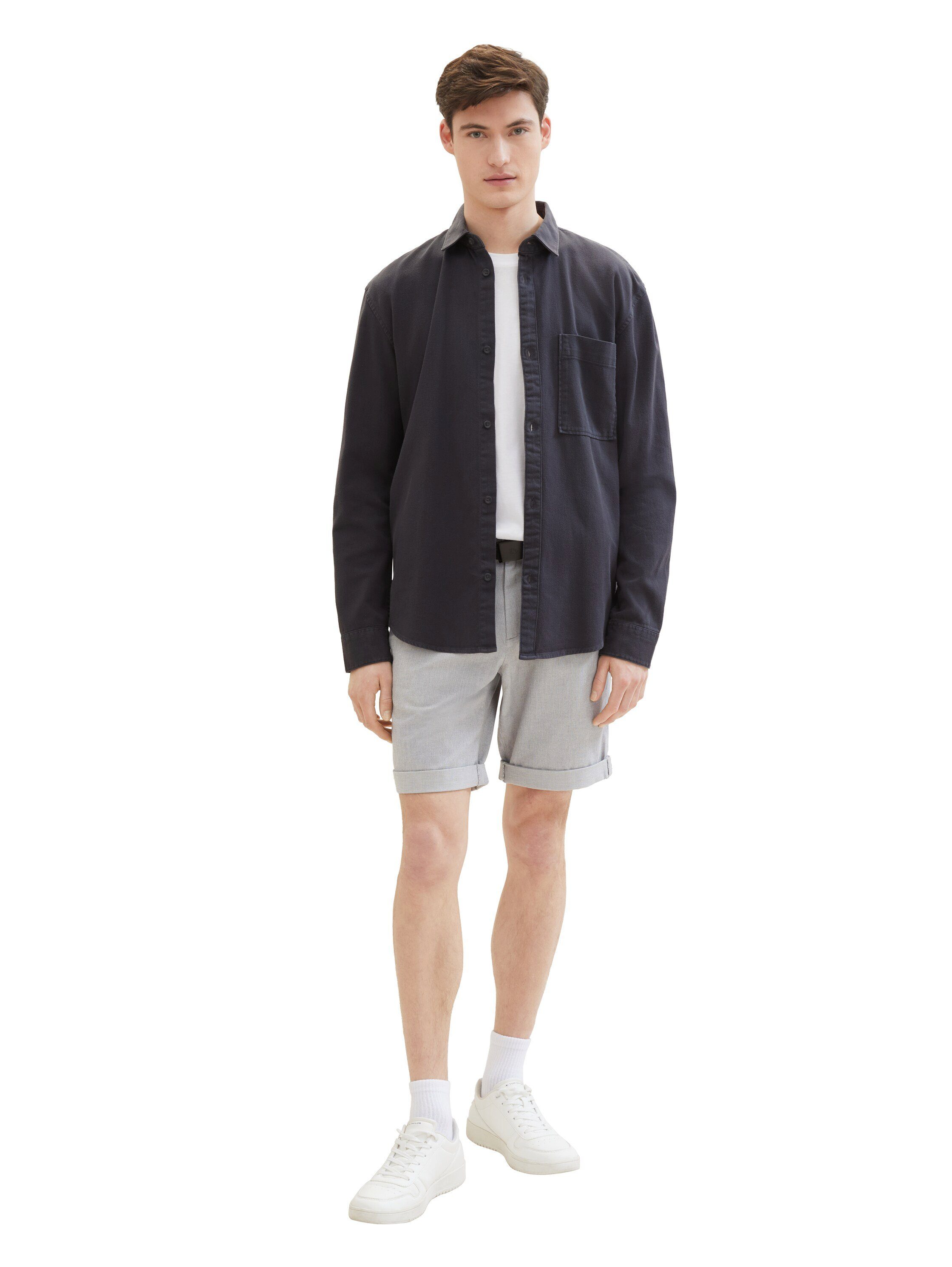 Tom Tailor Denim Chino-short met riem (2-delig)