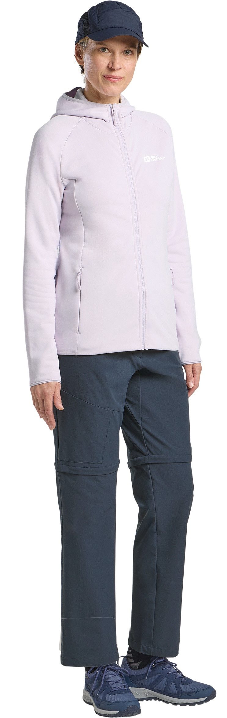 Jack Wolfskin Fleecejack BAISELBERG HOODED FZ W