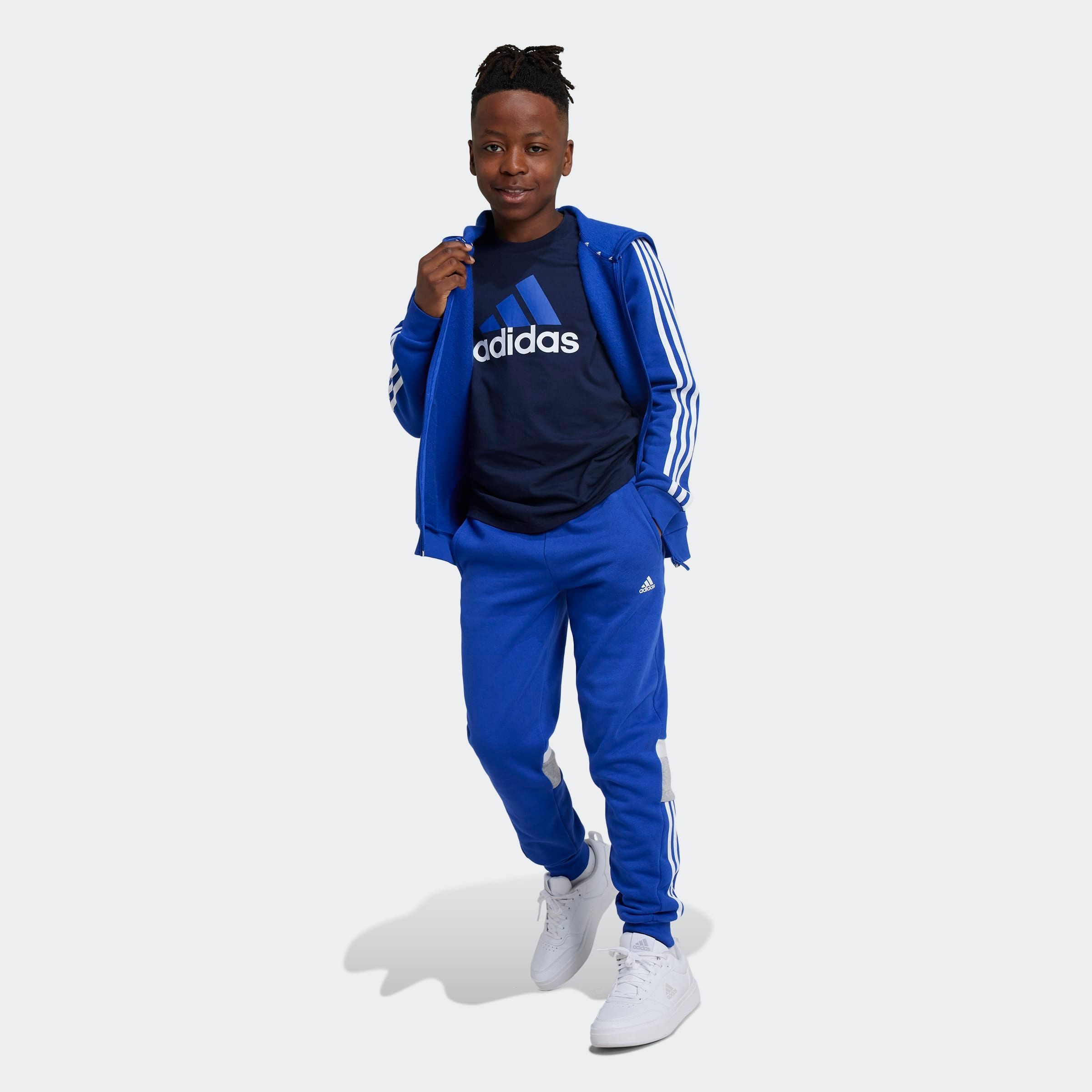 adidas Sportswear Hoodie ESSENTIALS 3-STRIPE FLEECE KAPUZENJACKE