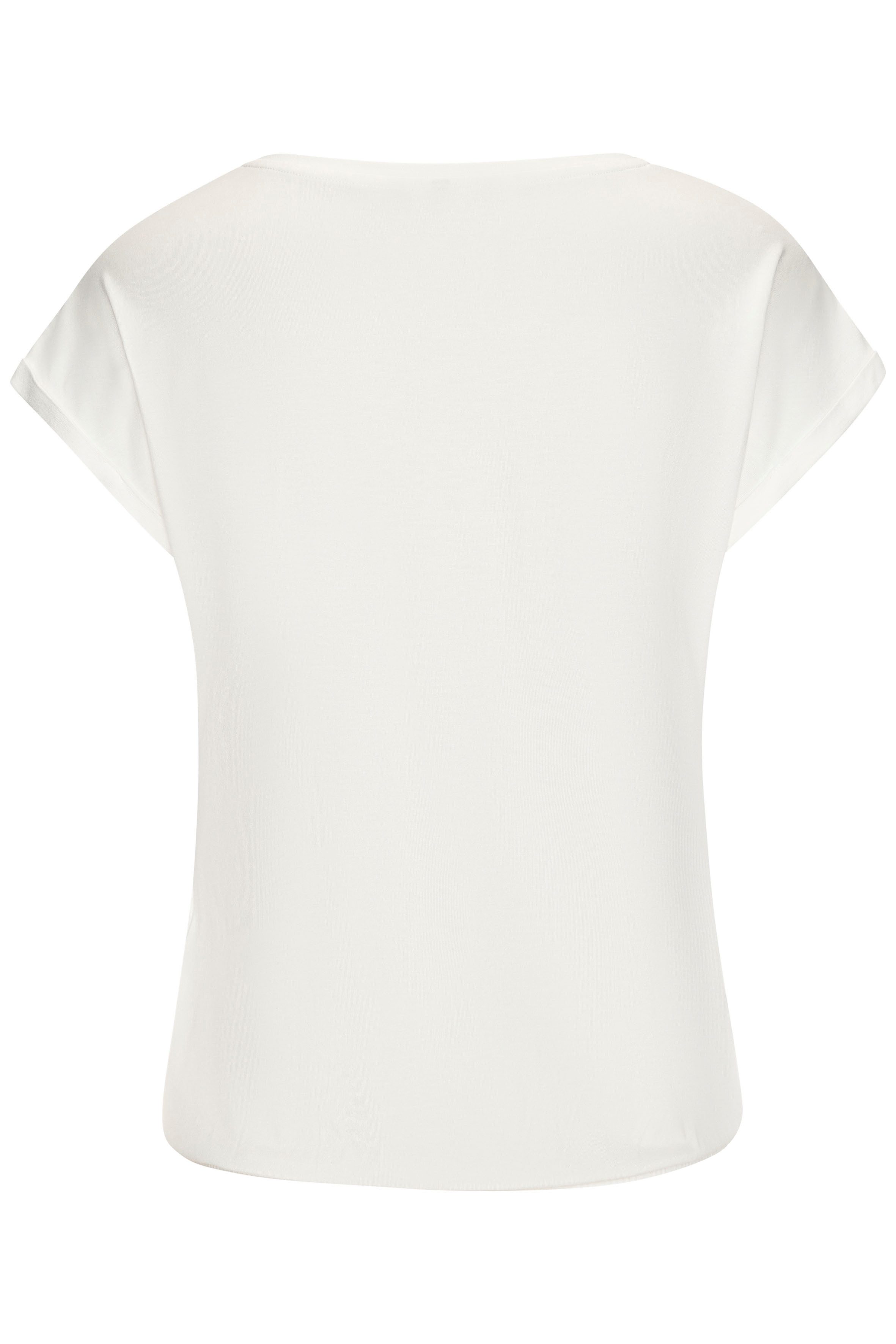 Lascana Shirt met korte mouwen Met glinsterende bloemenprint van elastische viscosekwaliteit