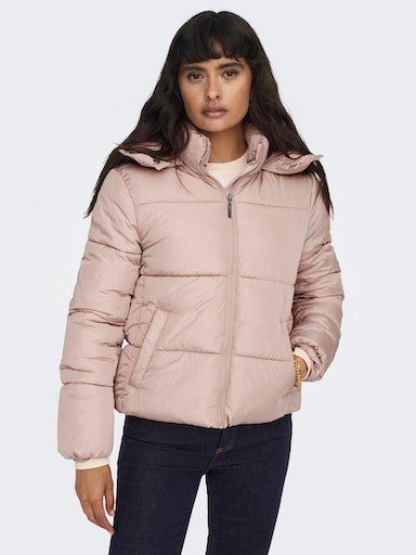 Only Gewatteerde jas ONLCALLIE FITTED PUFFER JACKET CC OTW dames donsjassen maat M (38) roze